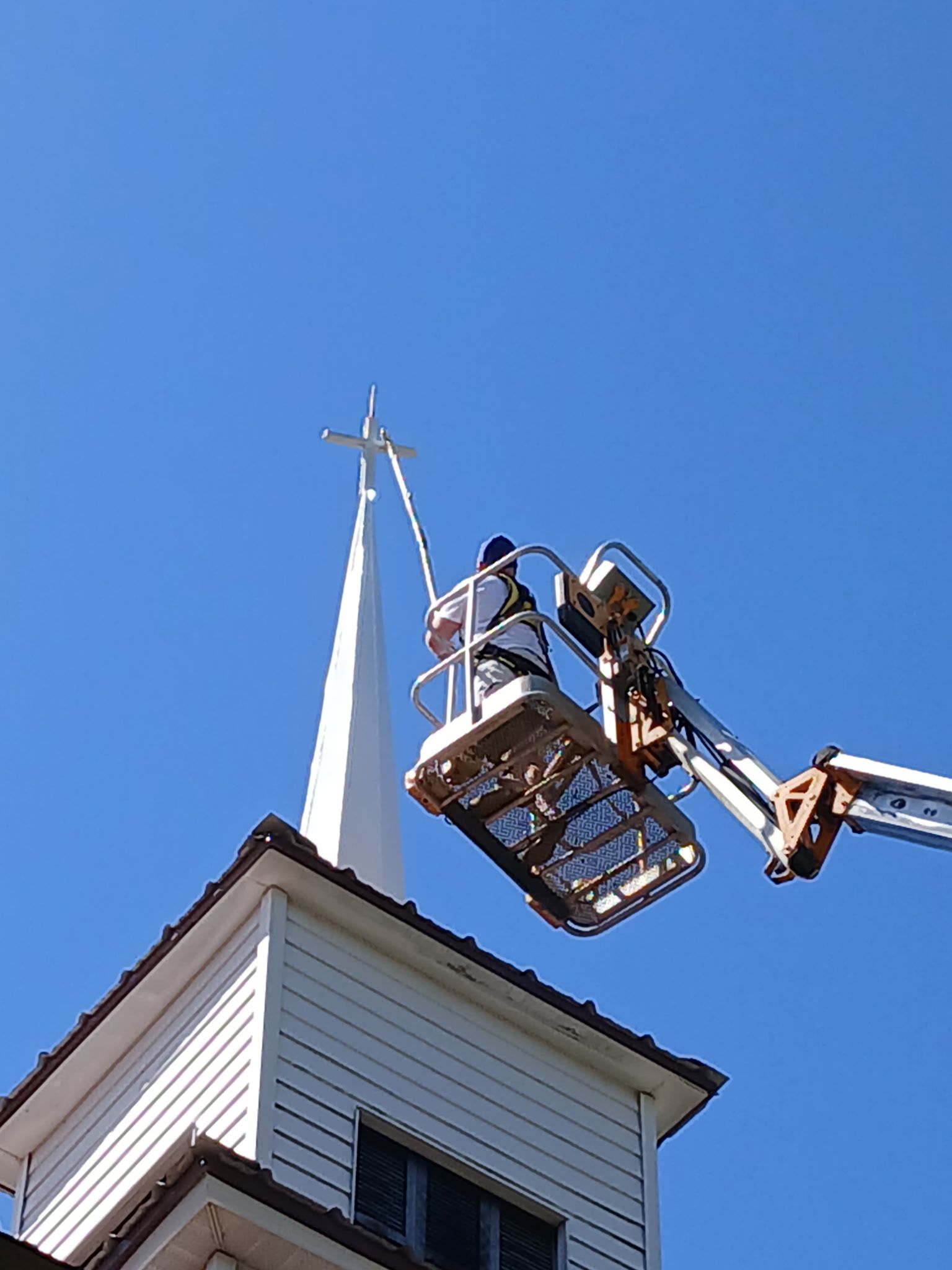 Reviving the Steeples Shine!! by Gordon Painting