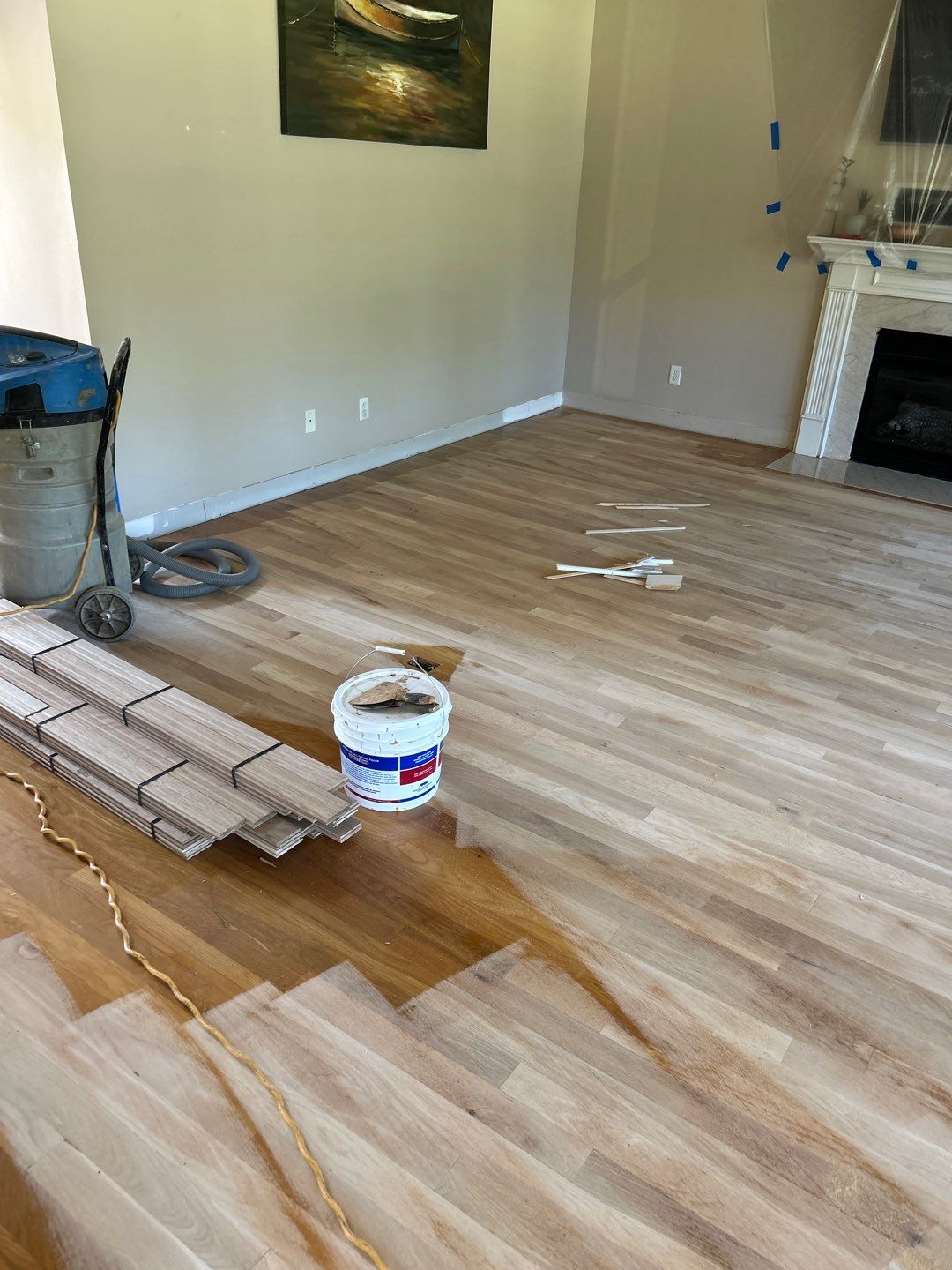 Hardwood Installation and Refinish by Footprints Floors of Nashville