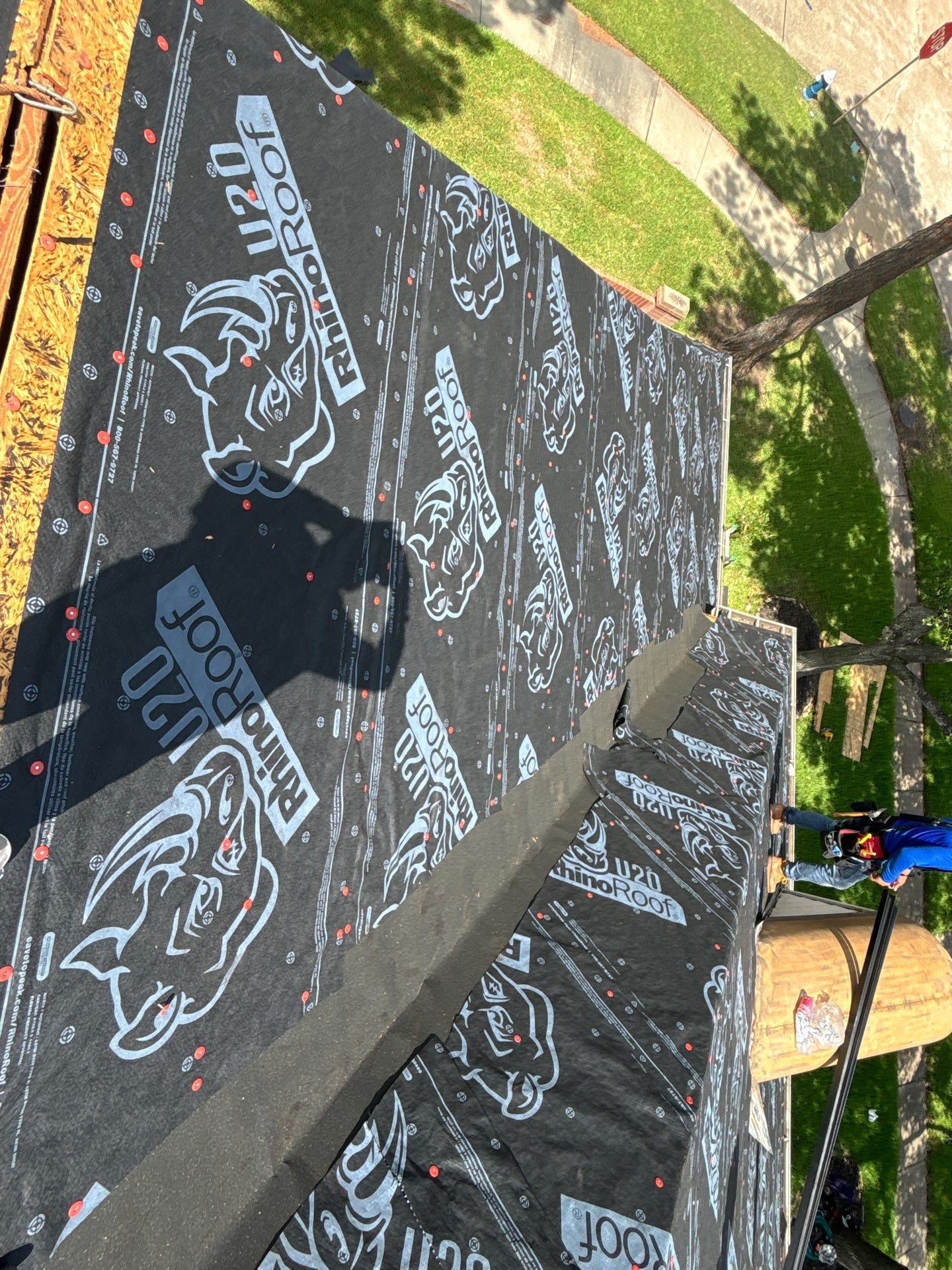 Residential Roofing Installation using Owen's Corning Duration (Lifetime) Shingles by Roof Repair Company