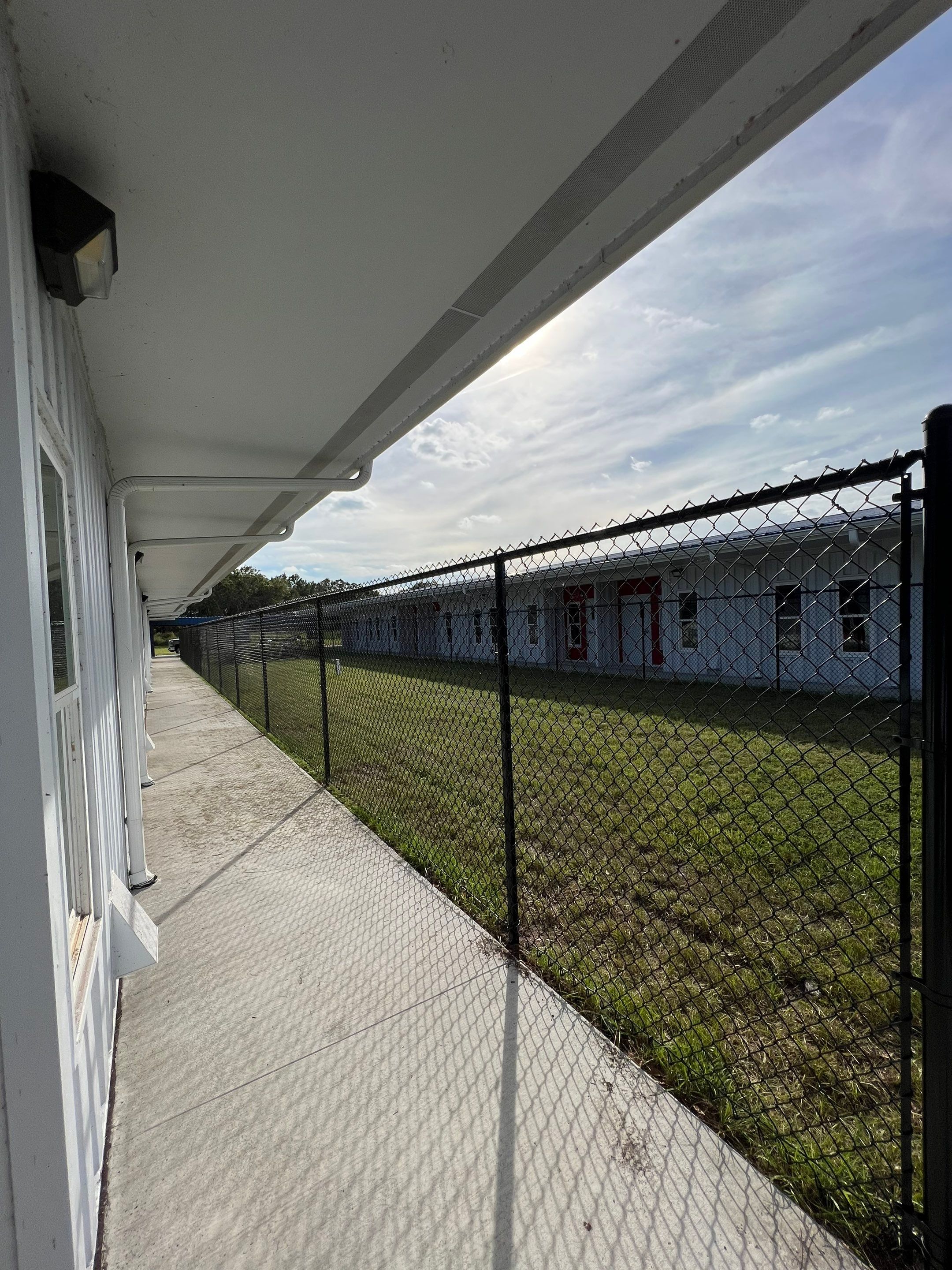 Chain-link Fence Installation using Galvanized Chain Link Fence by Asap fence and gates, LLC