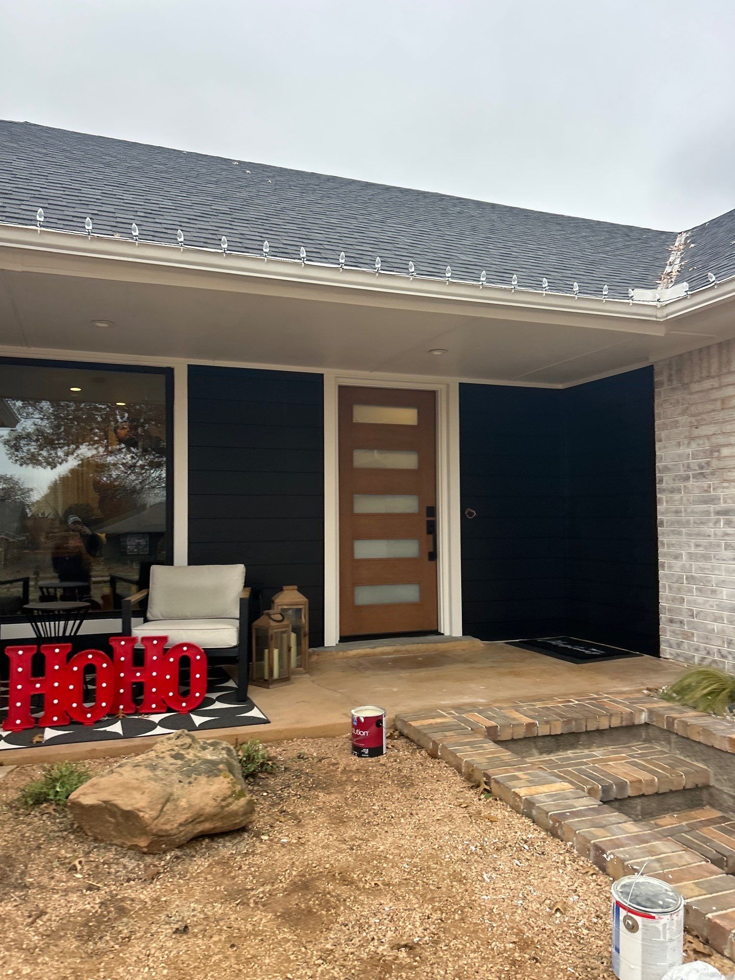 siding replacement & window replacment & exterior painting & dry wall repair in Edmond by McCann's Roofing and Construction