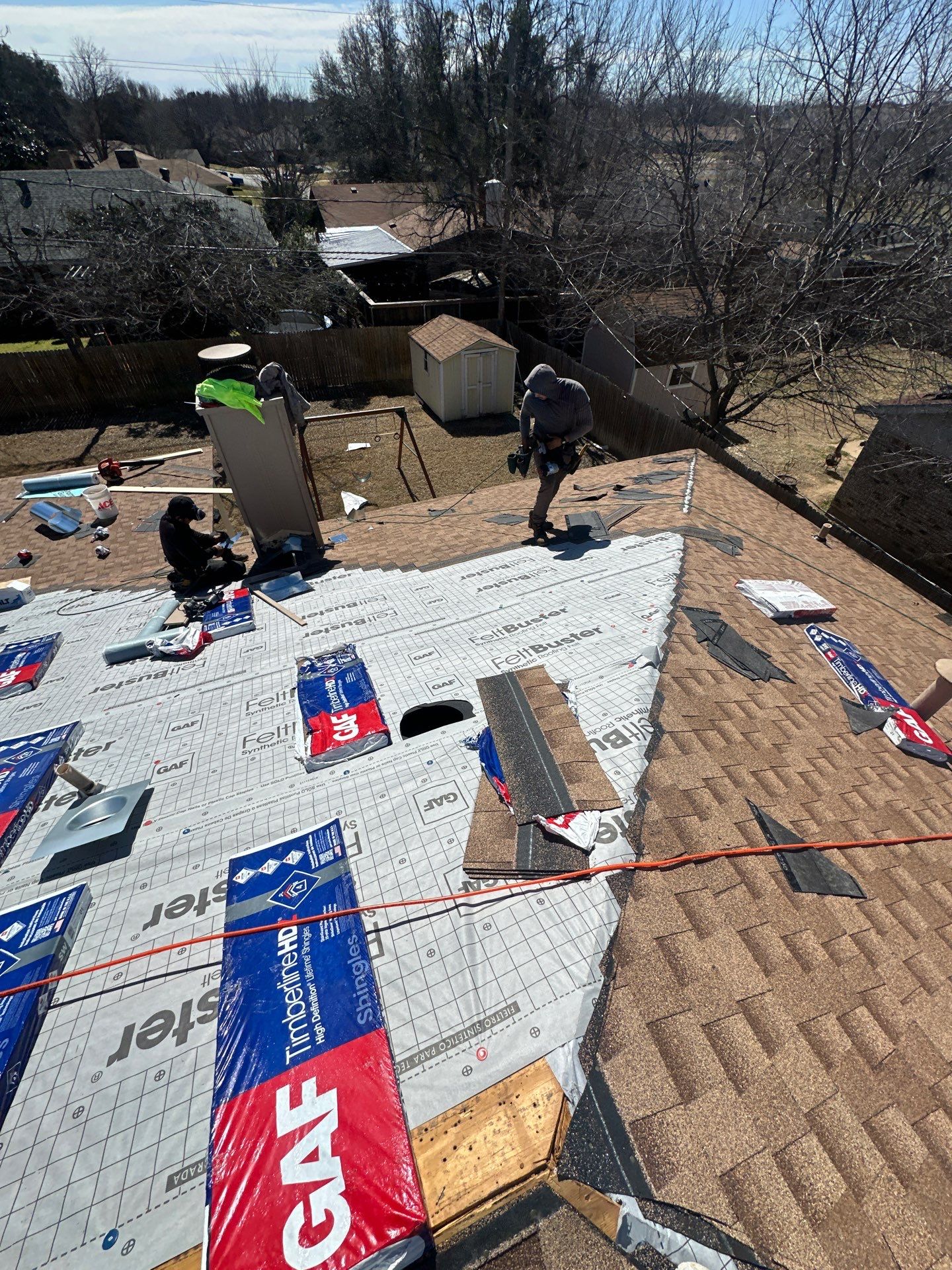 Project in Fort Worth  by Zeus Exteriors