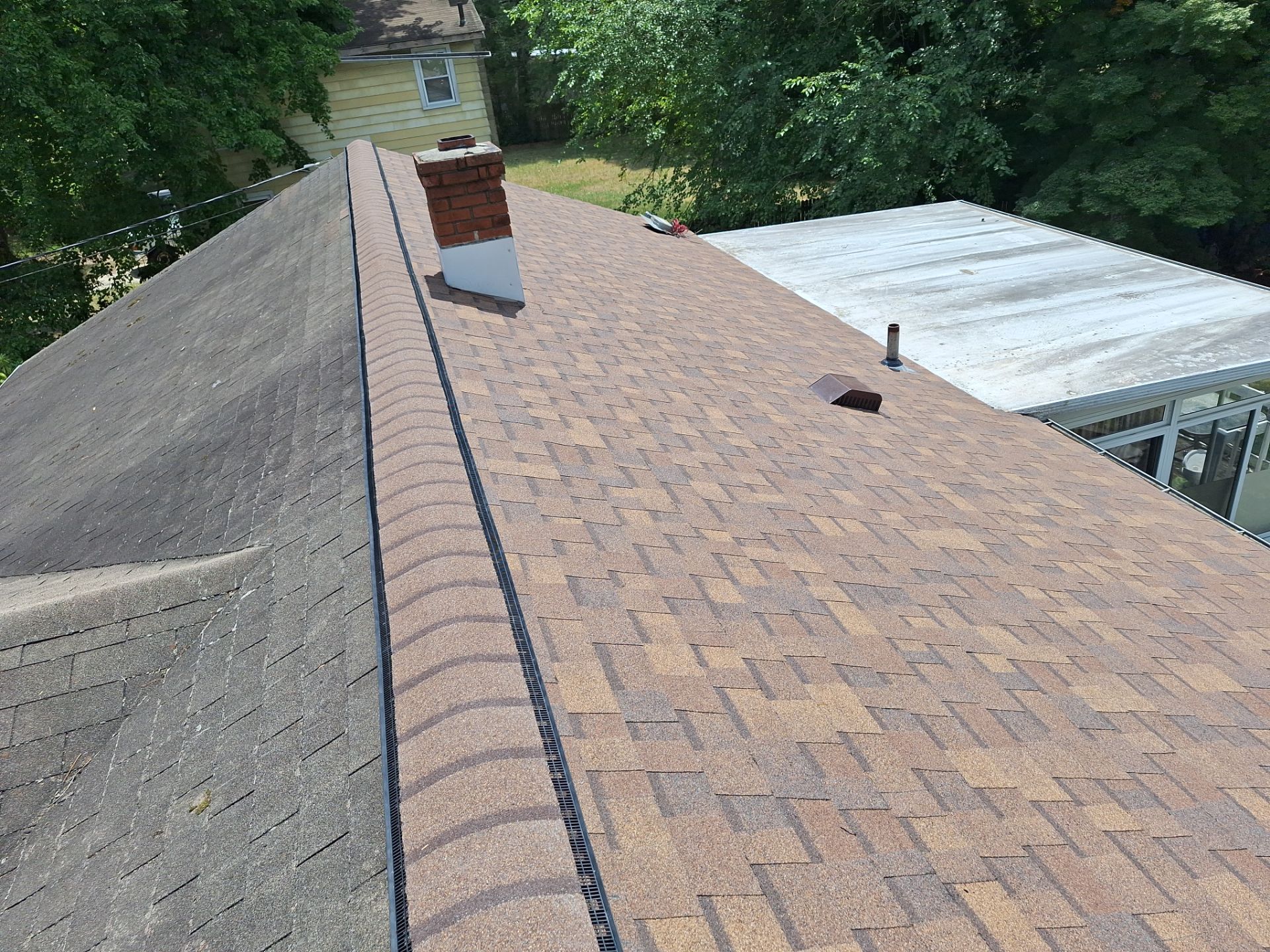 Autumn Brown Shingles by Reimagine Roofing
