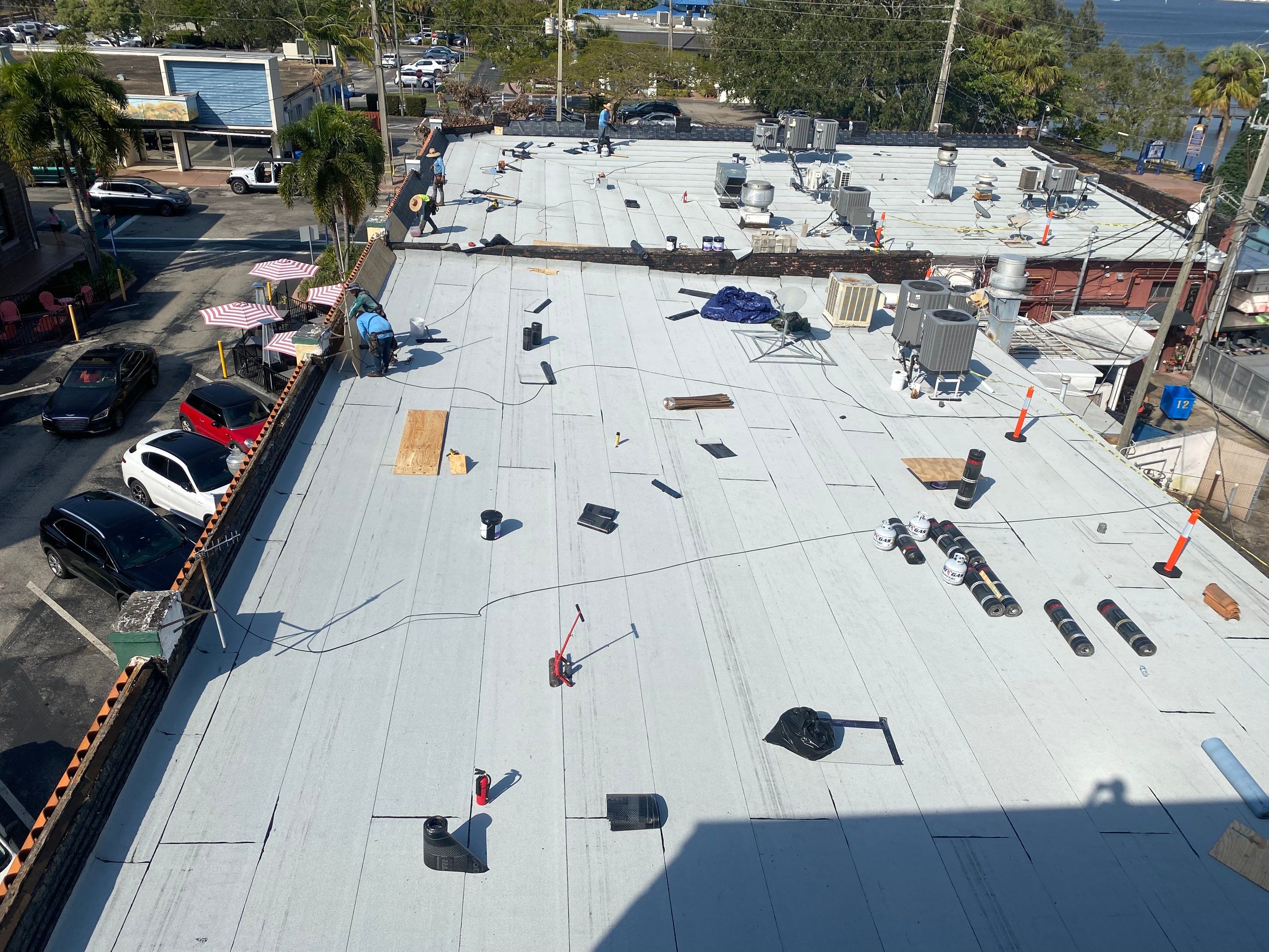 Torch Applied Modified Bitumen Roof Replacement by Sailfish Roofing