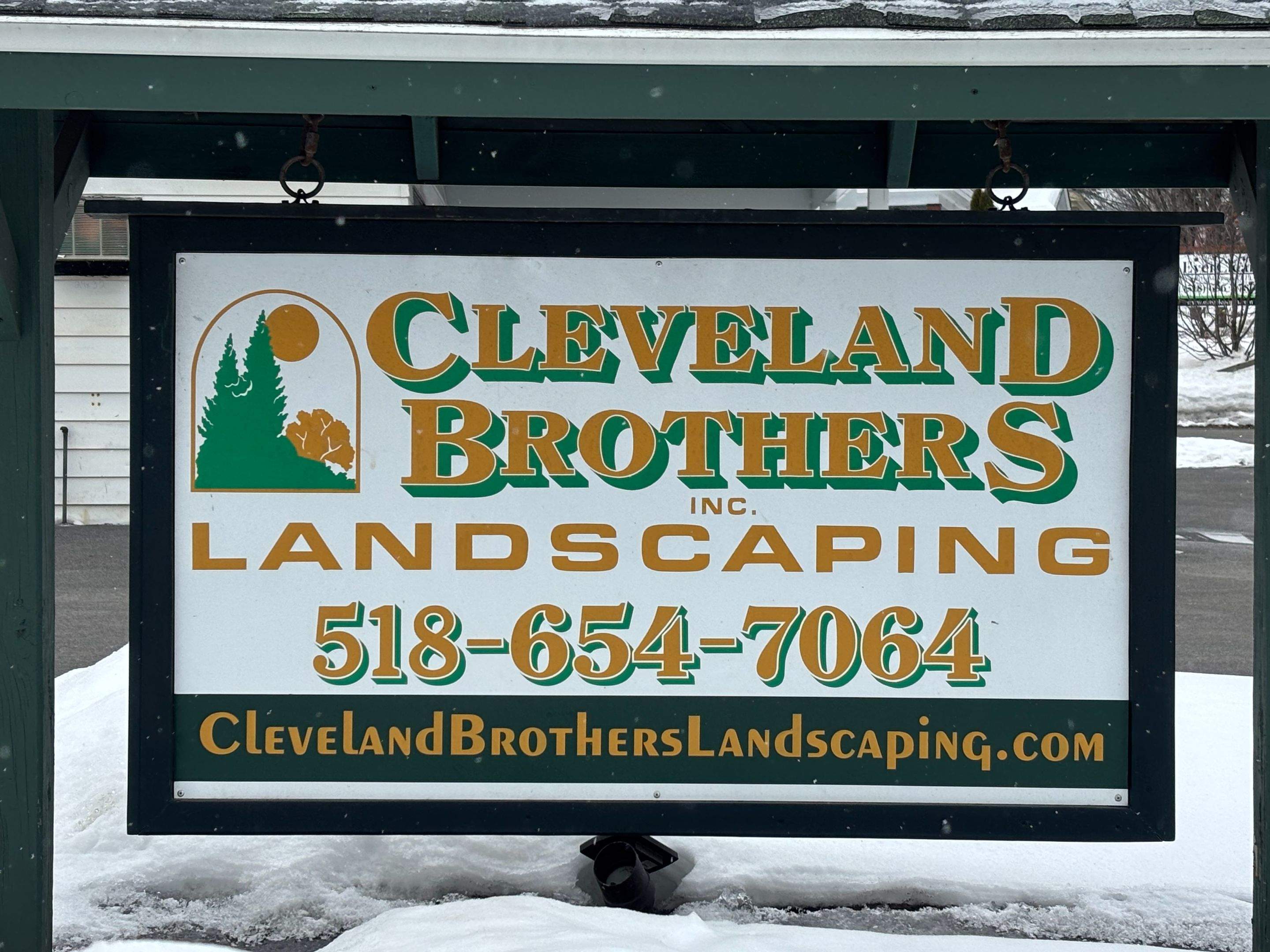 Riverview Landscapes Sign Installation in Corinth by FASTSIGNS of Saratoga Springs 