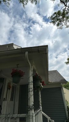 Turtle Shell gutter protection installation in Naperville, IL 60563, photograph 5