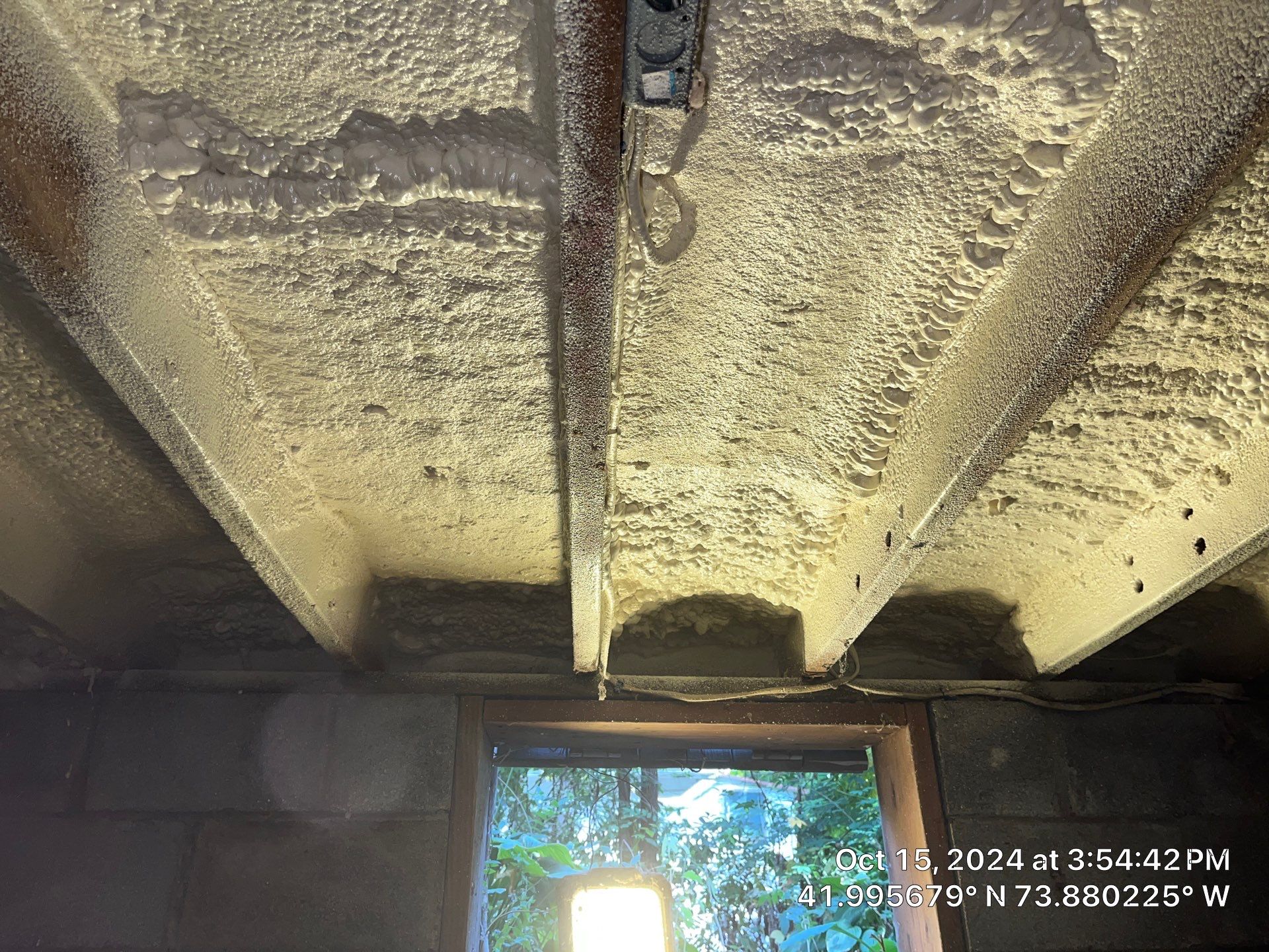 Attic Insulation using open cell spray foam by NYS Foam & Energy