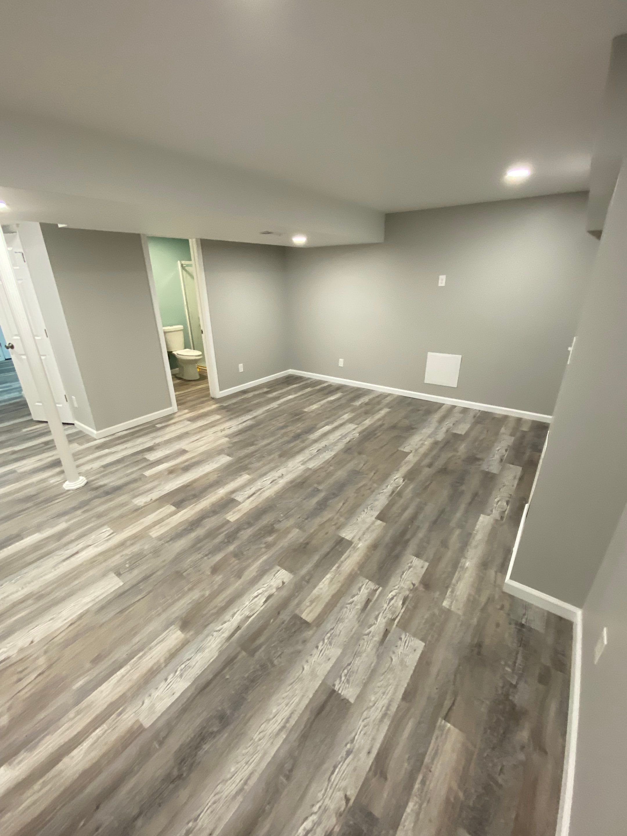 Complete Basement Buildout by The Smet Companies, LLC