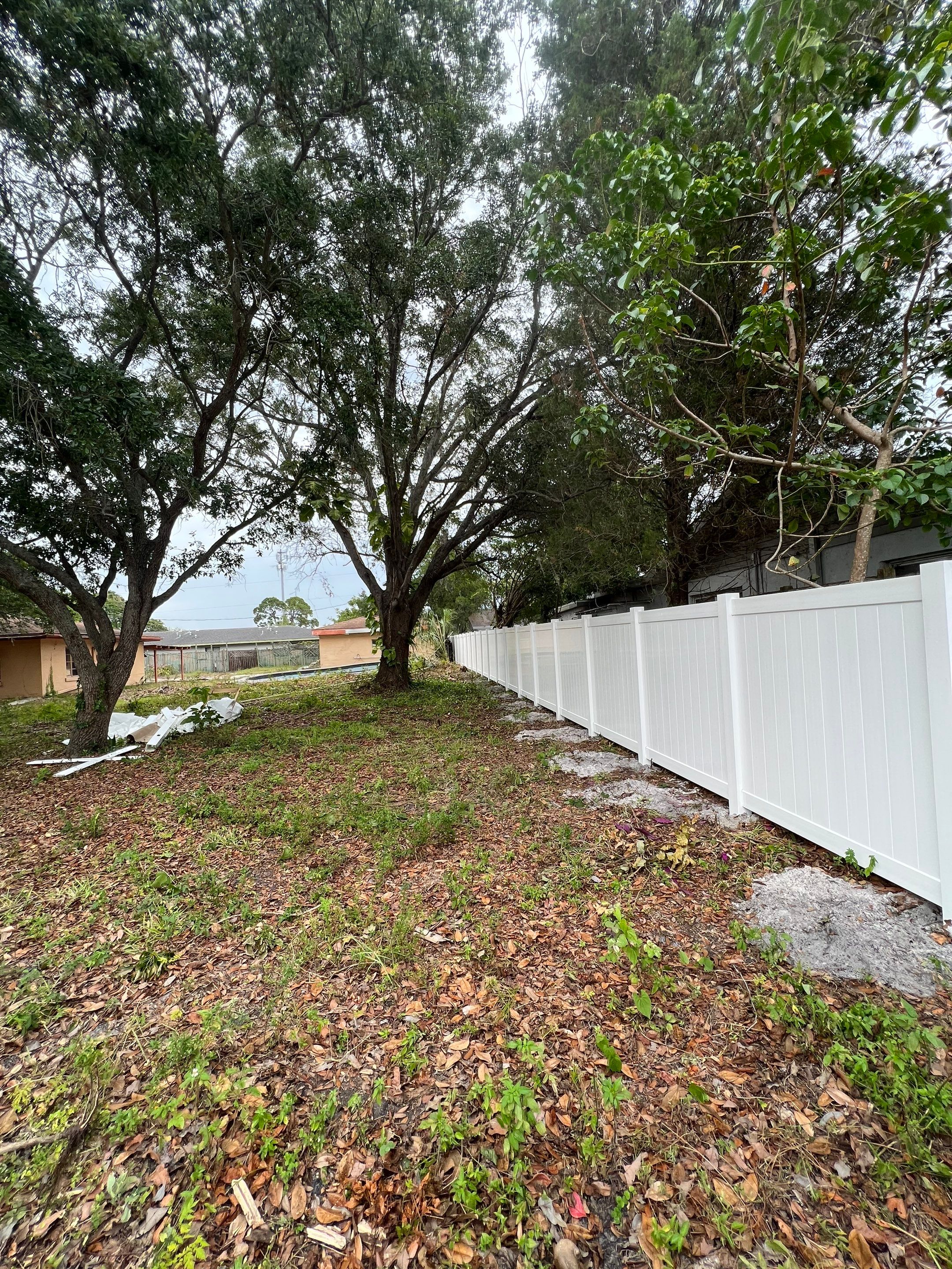 Bradenton, FL 6ft. Tall White Vinyl Privacy Fence  by Asap fence and gates, LLC
