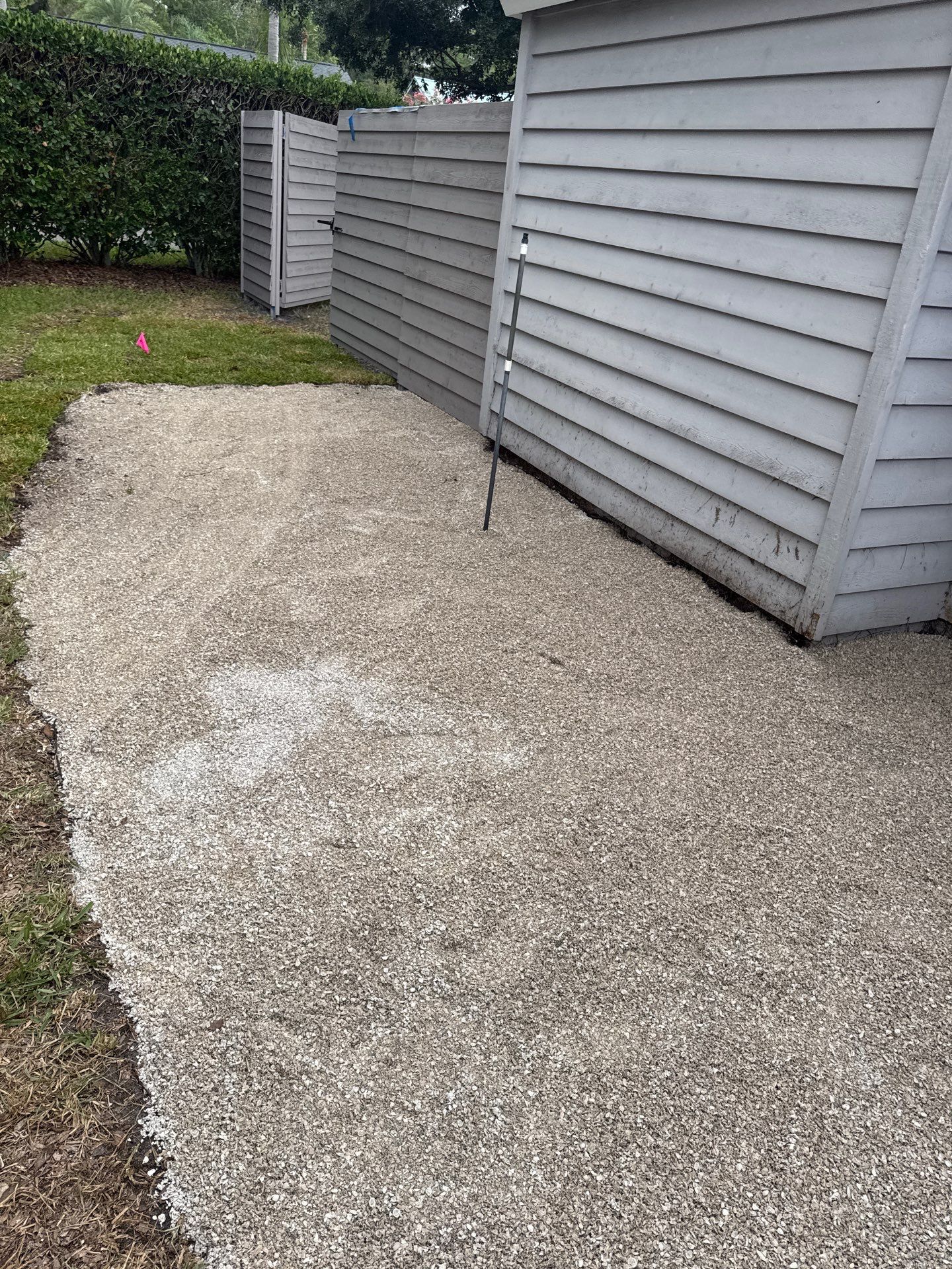 Residential | Sod Removal and Shell Installation by ProGreen Services