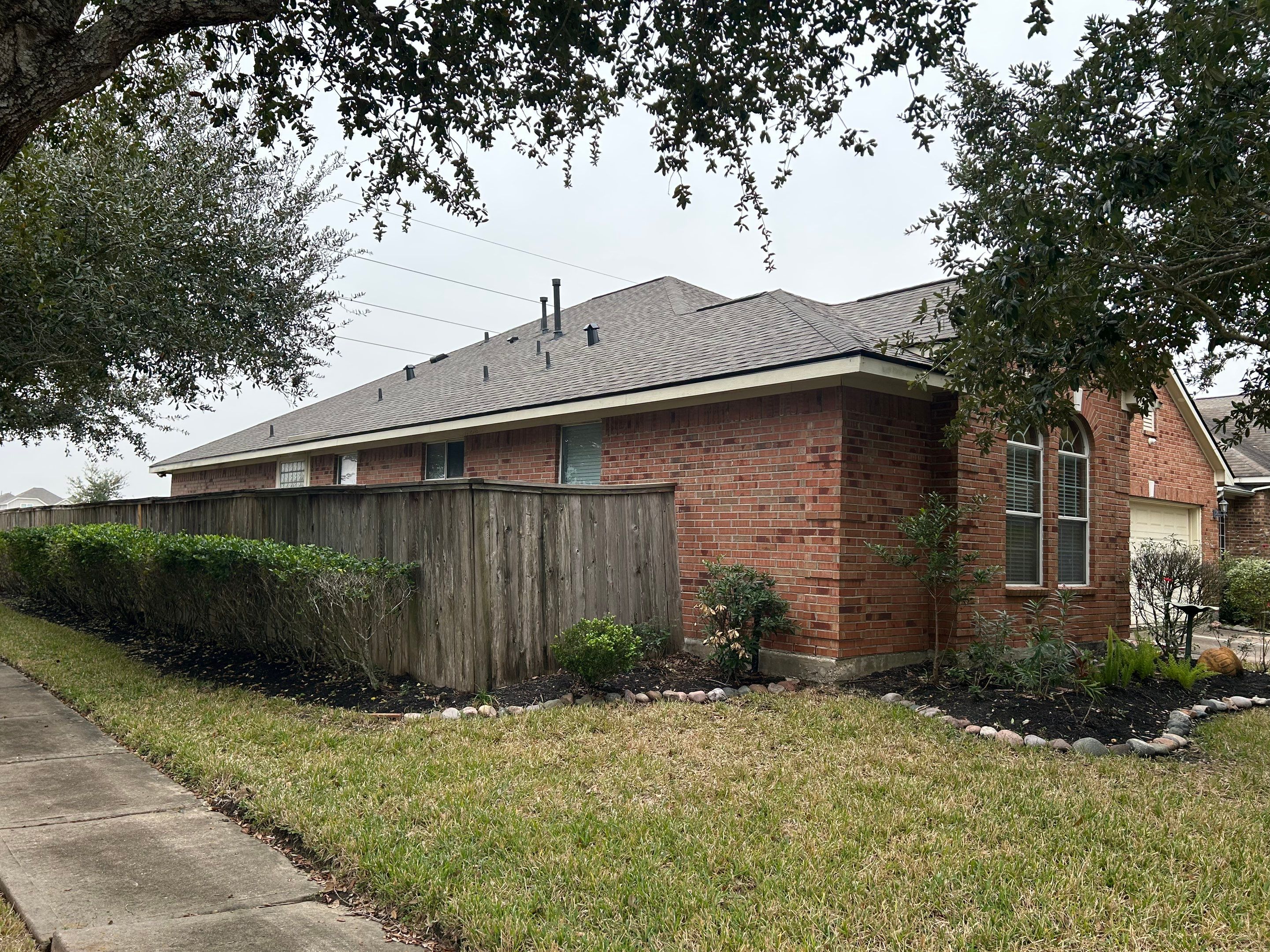 Project in Rosharon by All-Pro Roofing