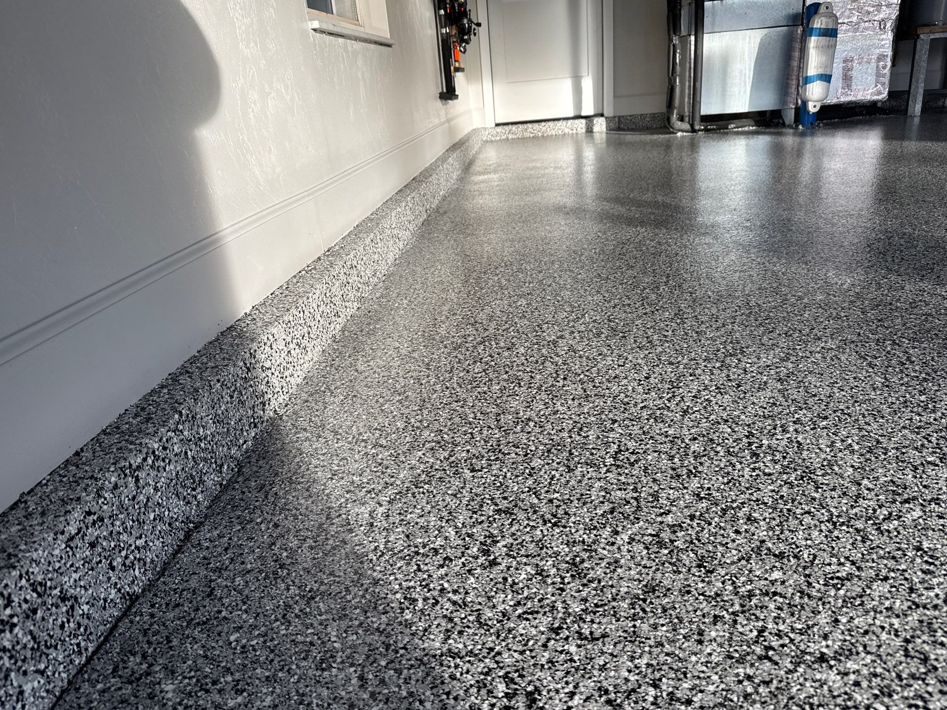 Garage in High Springs, FL in Domino by Cross Creek Concrete Coatings