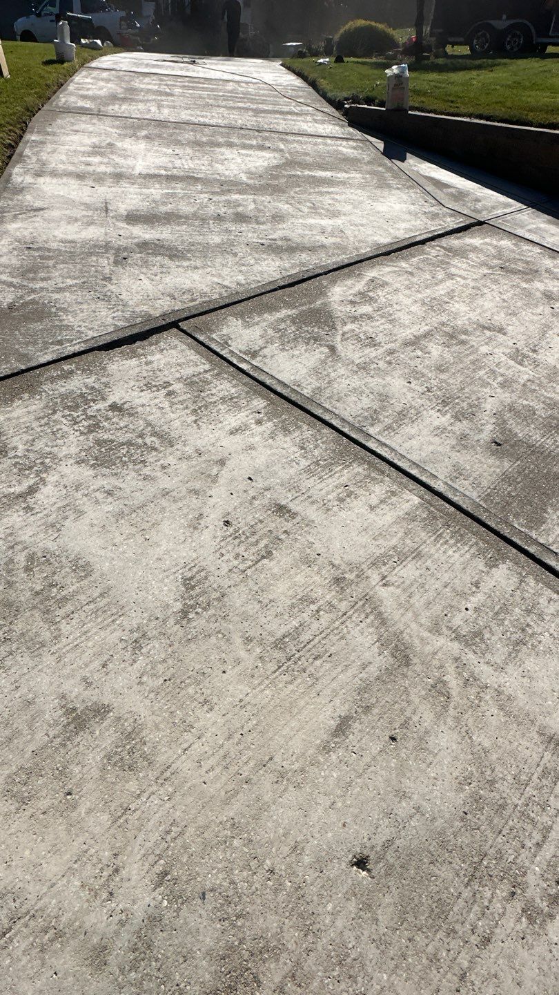 Twilight Driveway Project in Bridgeville by Floors in a Day, Inc