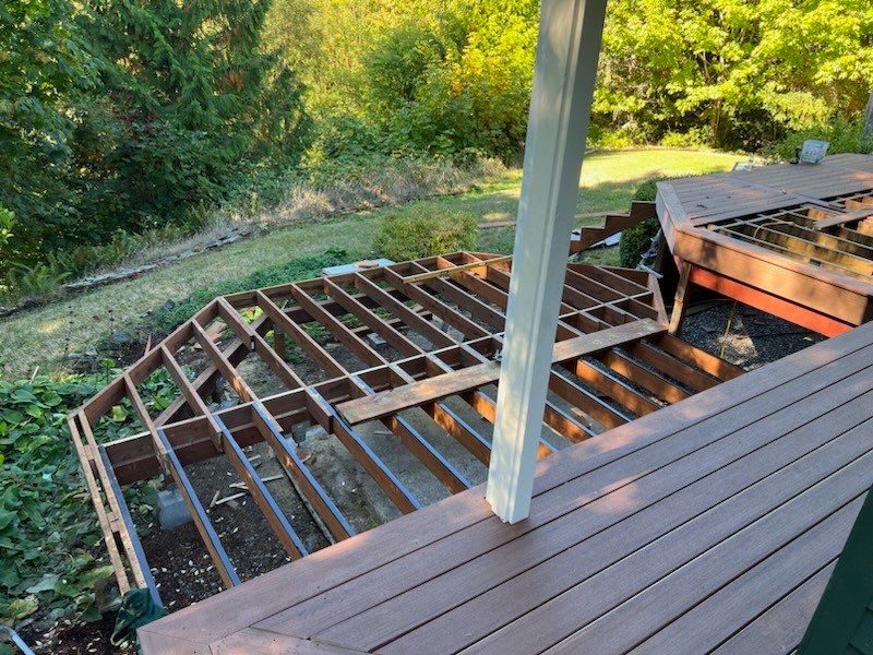Vashon Deck Resurface by Alki deck builders 