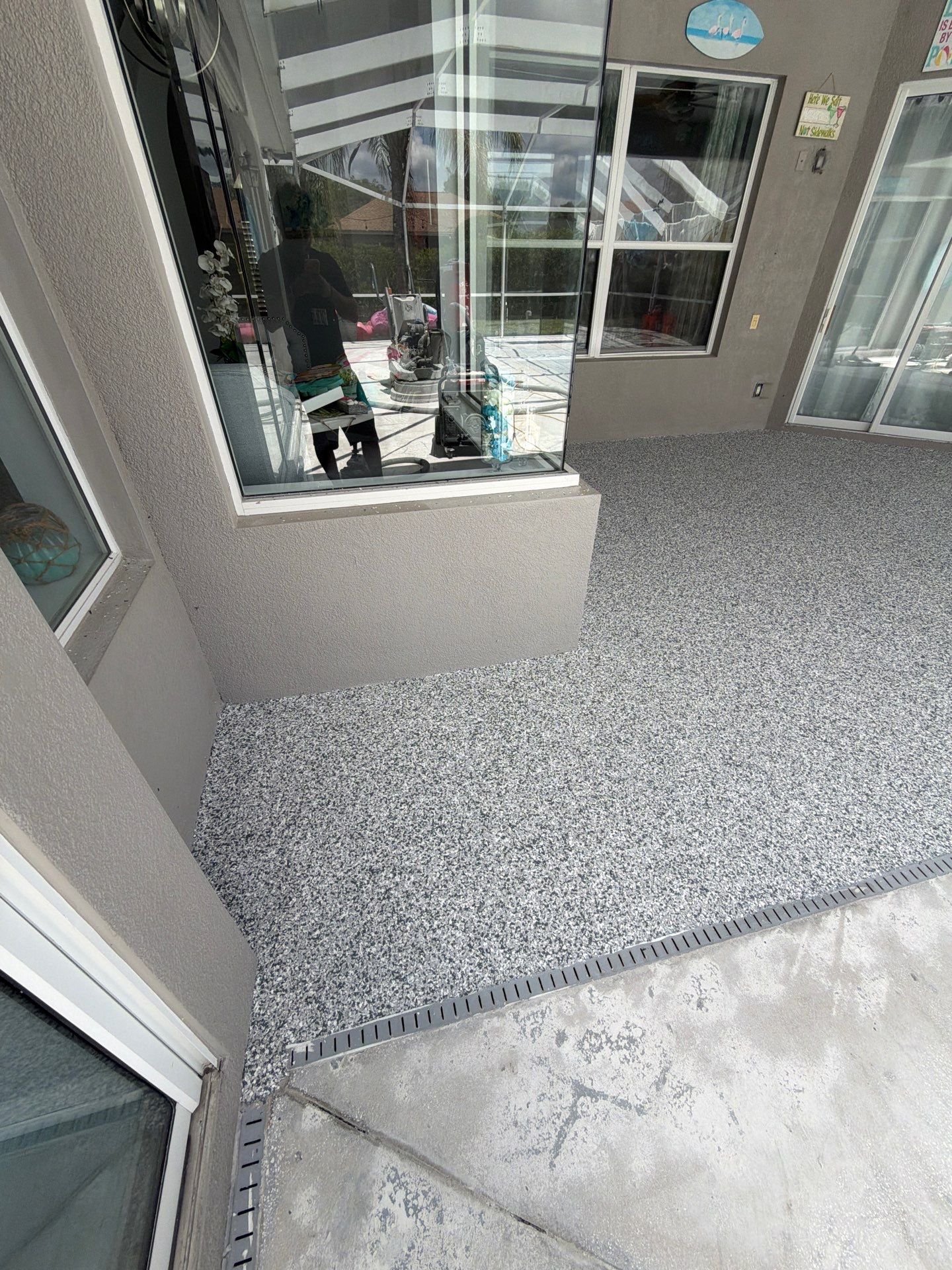 Land O' Lakes Pool Deck Coating by Performance Floors & Coating