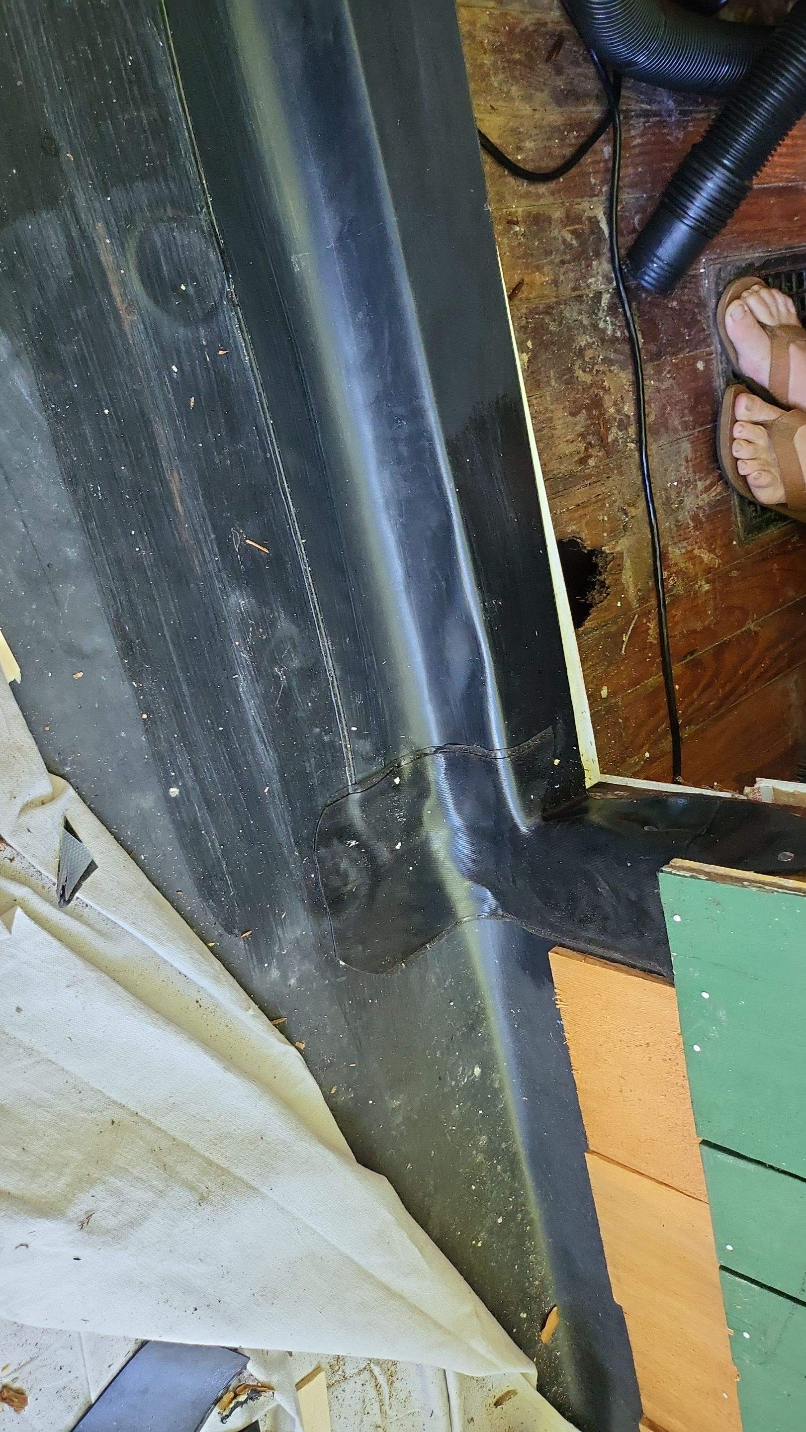 Deck Installation using EPDM substrate by A Plus Exterior