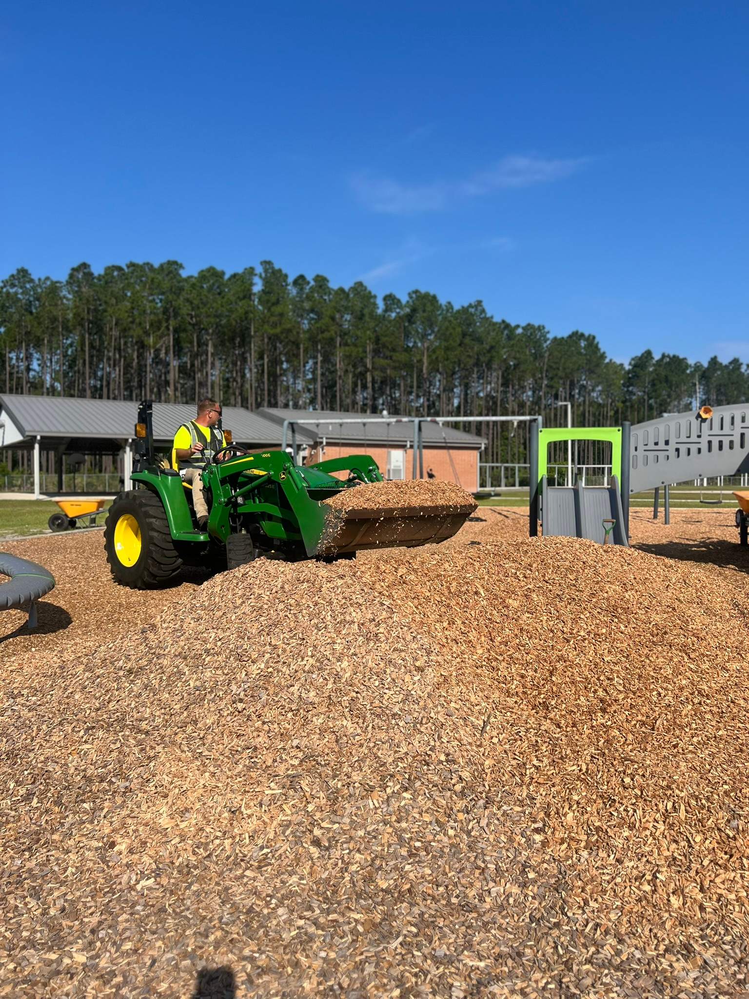 Mulch Installation | IPEMA Certified Playground Mulch by ProGreen Services