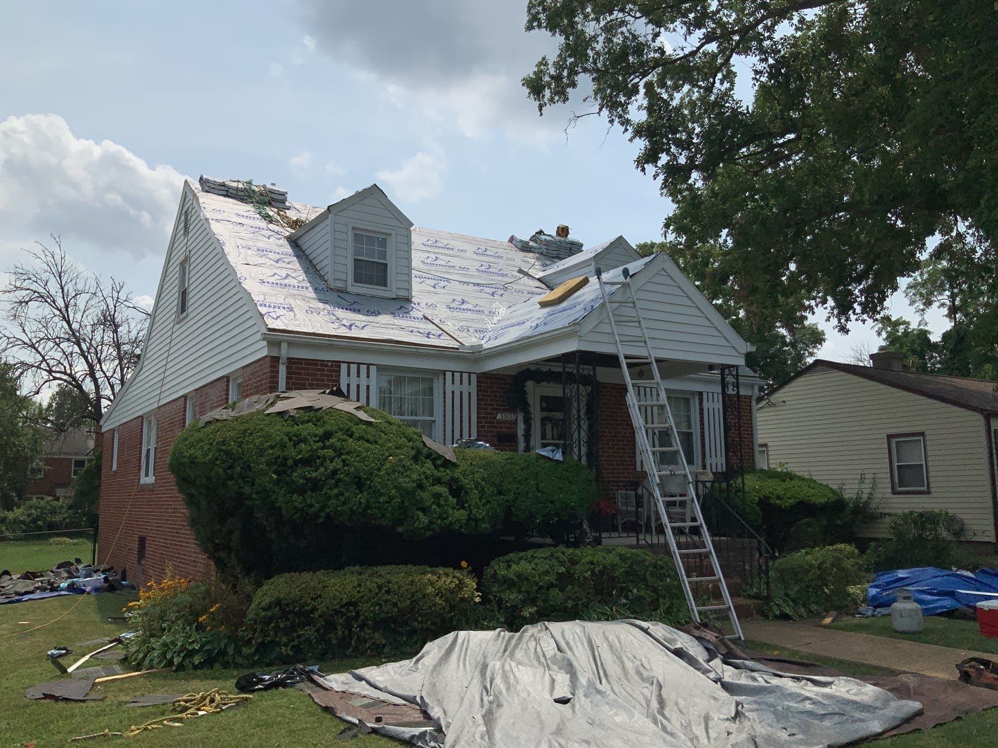 Residential Roofing Installation using Atlas Shingles by Alpha Design Services