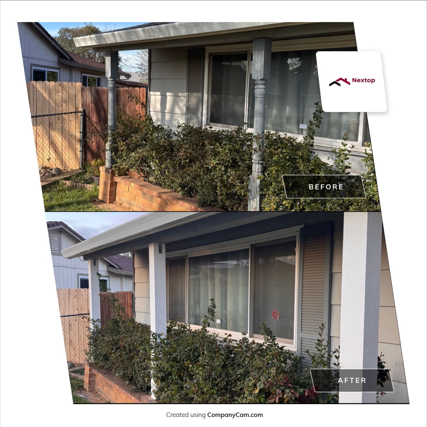 Residential Reroof using GAF by Nextop Roofing