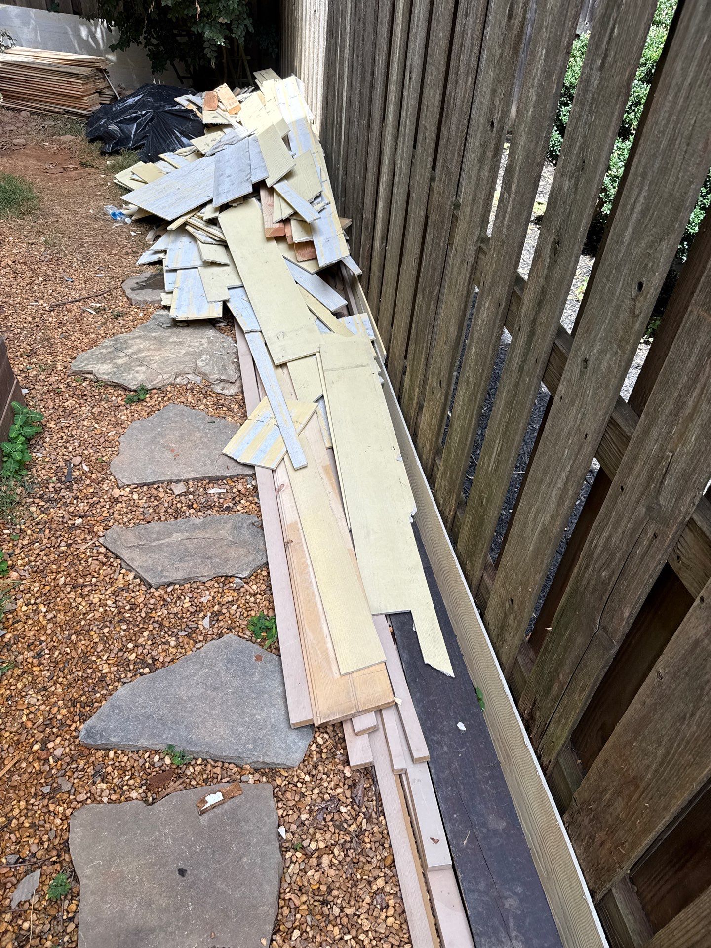 Project in Charlotte by Badger Hauling