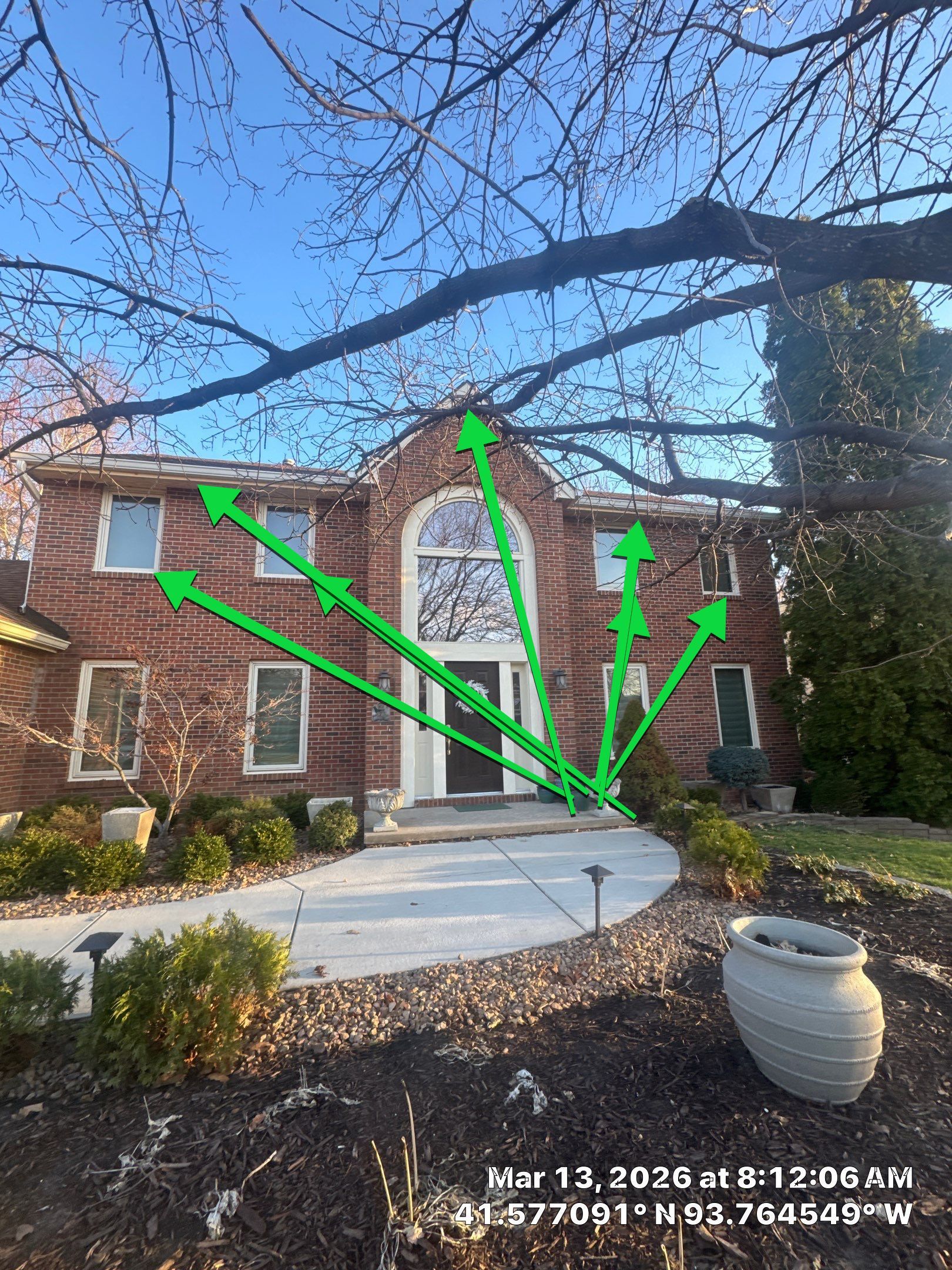 Residential Exterior Trim Repaint by Midwest Paint LLC