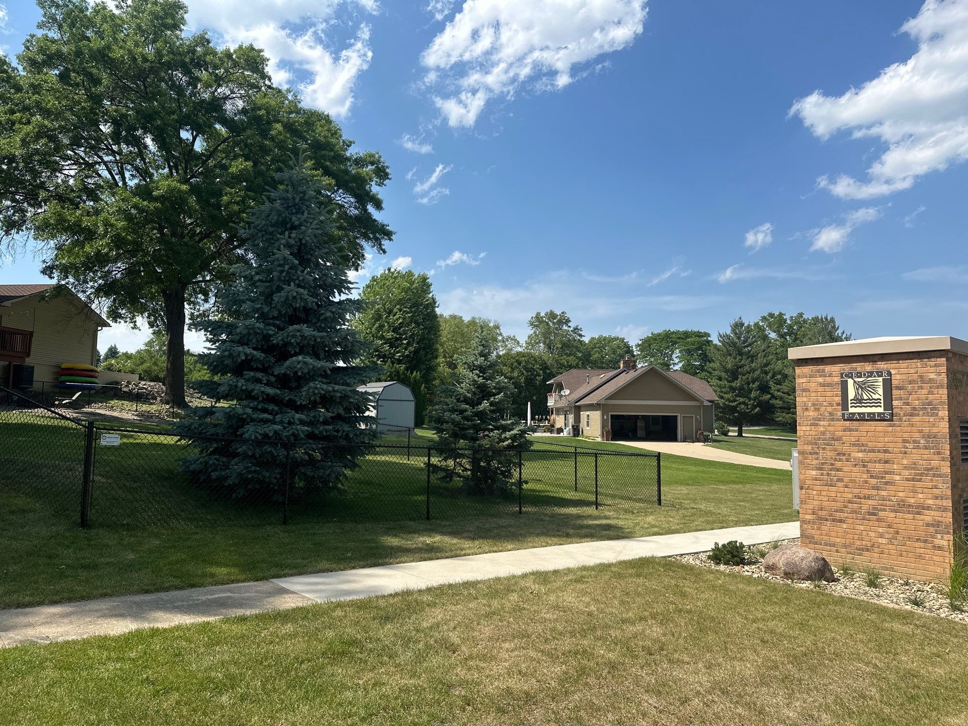 Project in Cedar Falls by Perfect Picket Fence and Stain