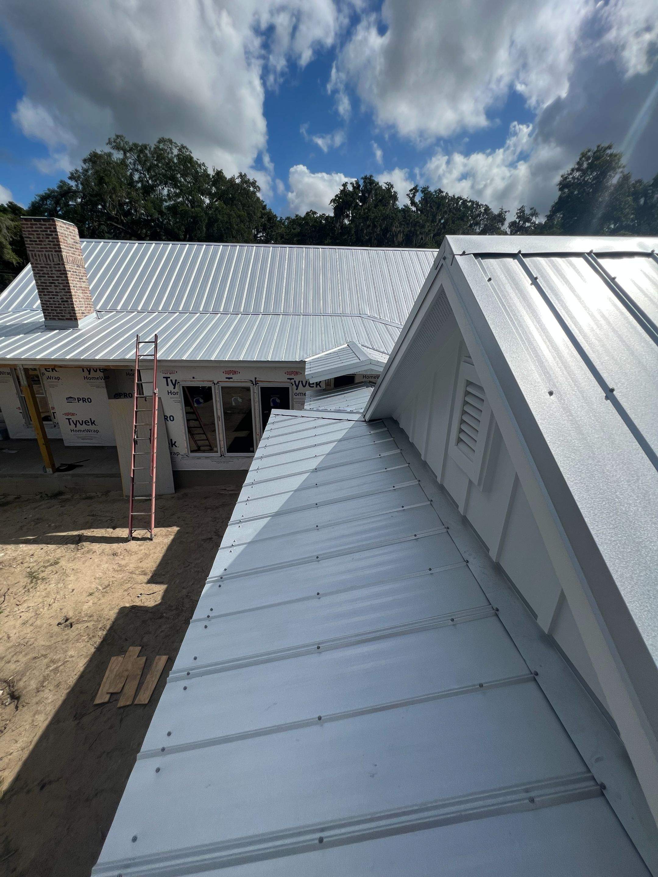 New Construction Metal Roof in High Springs, Florida by Brehm Roofing