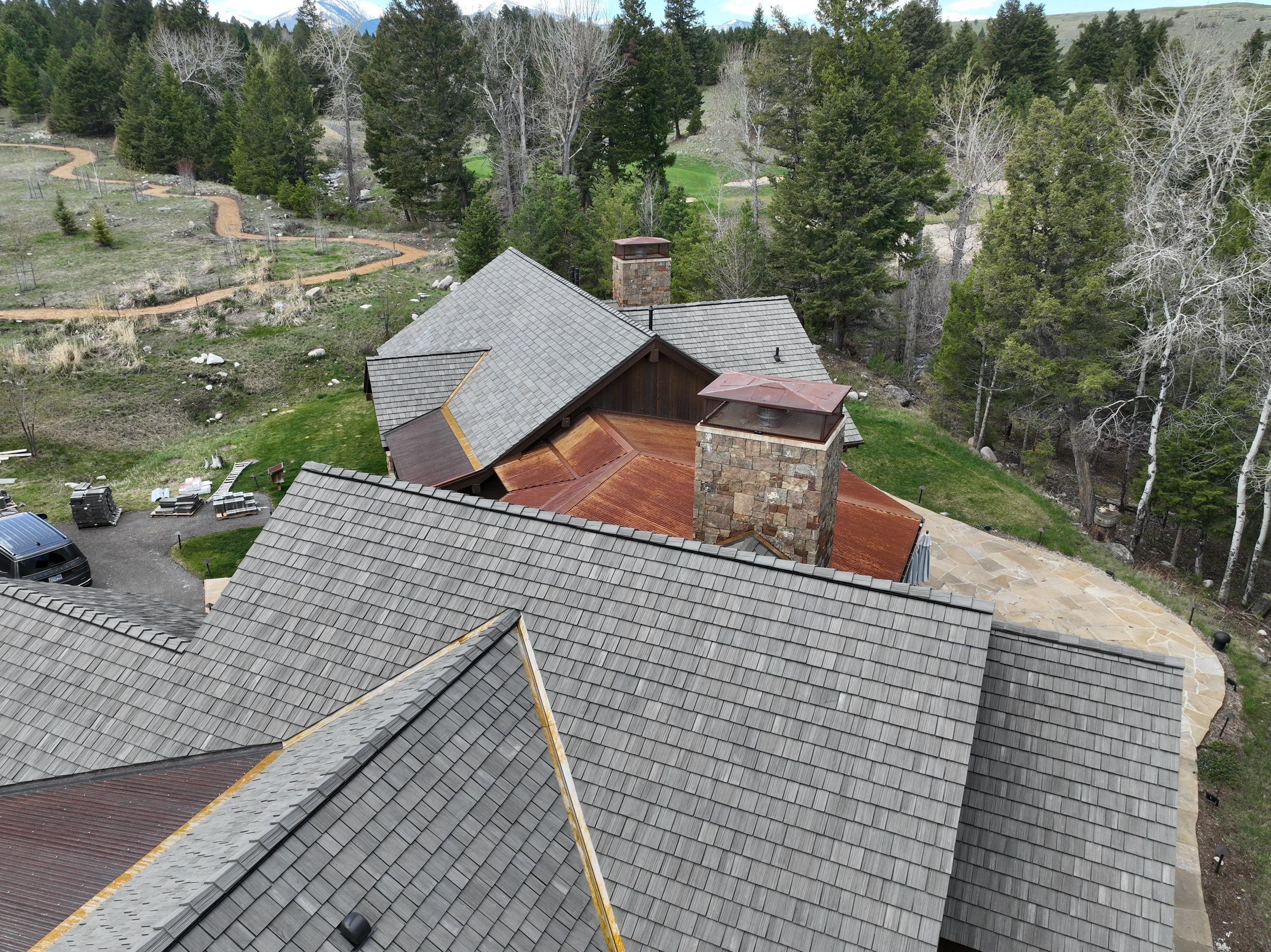 Brava Shake - Lake Forest Install  by Montana Roofing Solutions