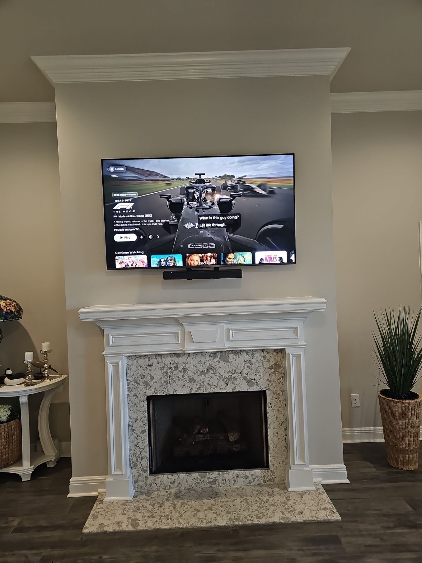 Fireplace TV Mounting Projects by Hangman Mounting & Installation 
