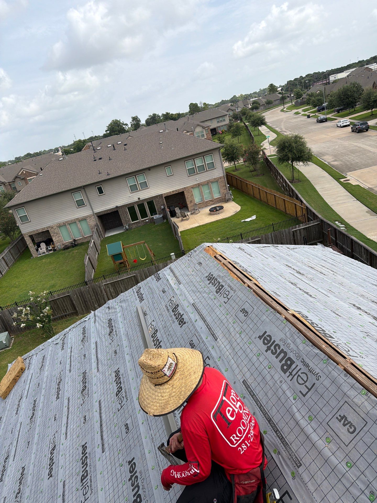 Roof Replacement in Pearland TX by Roof Repair Company