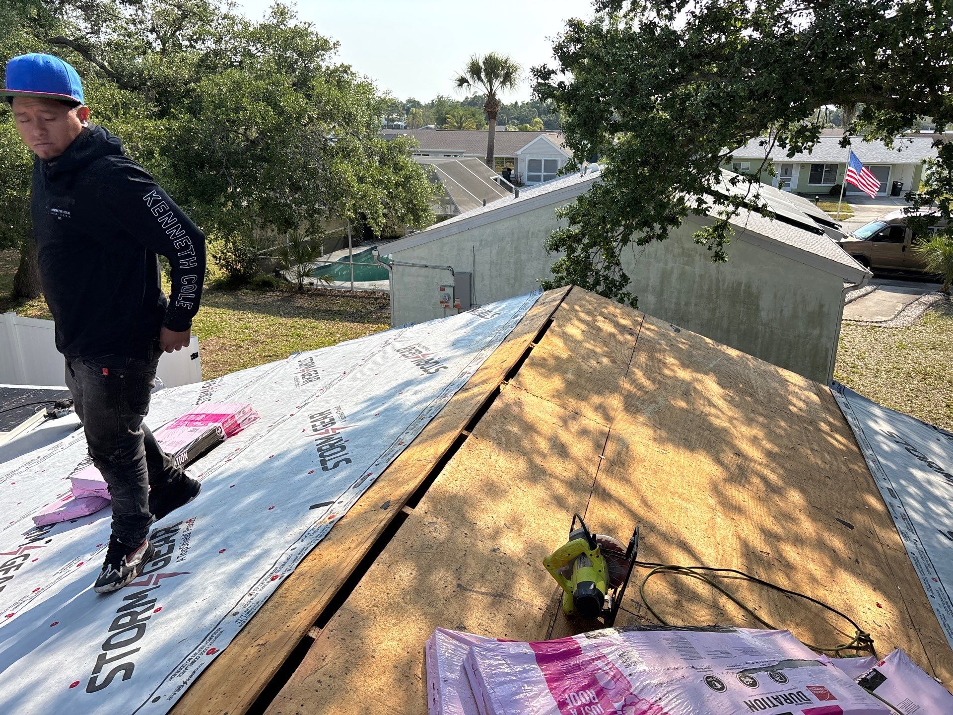 Project in North Port by Duque Roofing & Construction