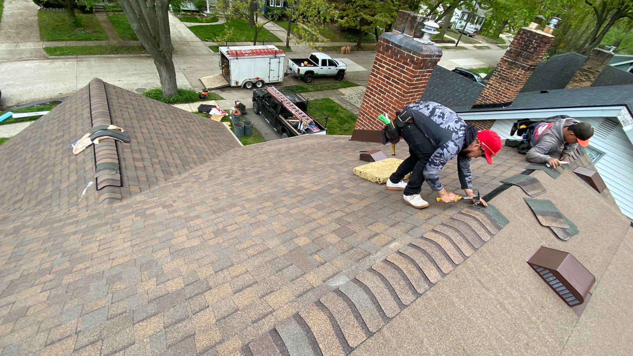 Roof Replacement using CertainTeed Landmark by 180 Contractors