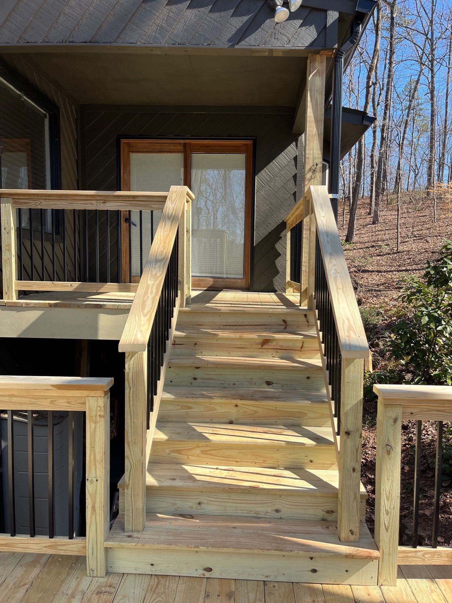 Wood Deck Rebuild in Roswell, GA by Nelson Exteriors 