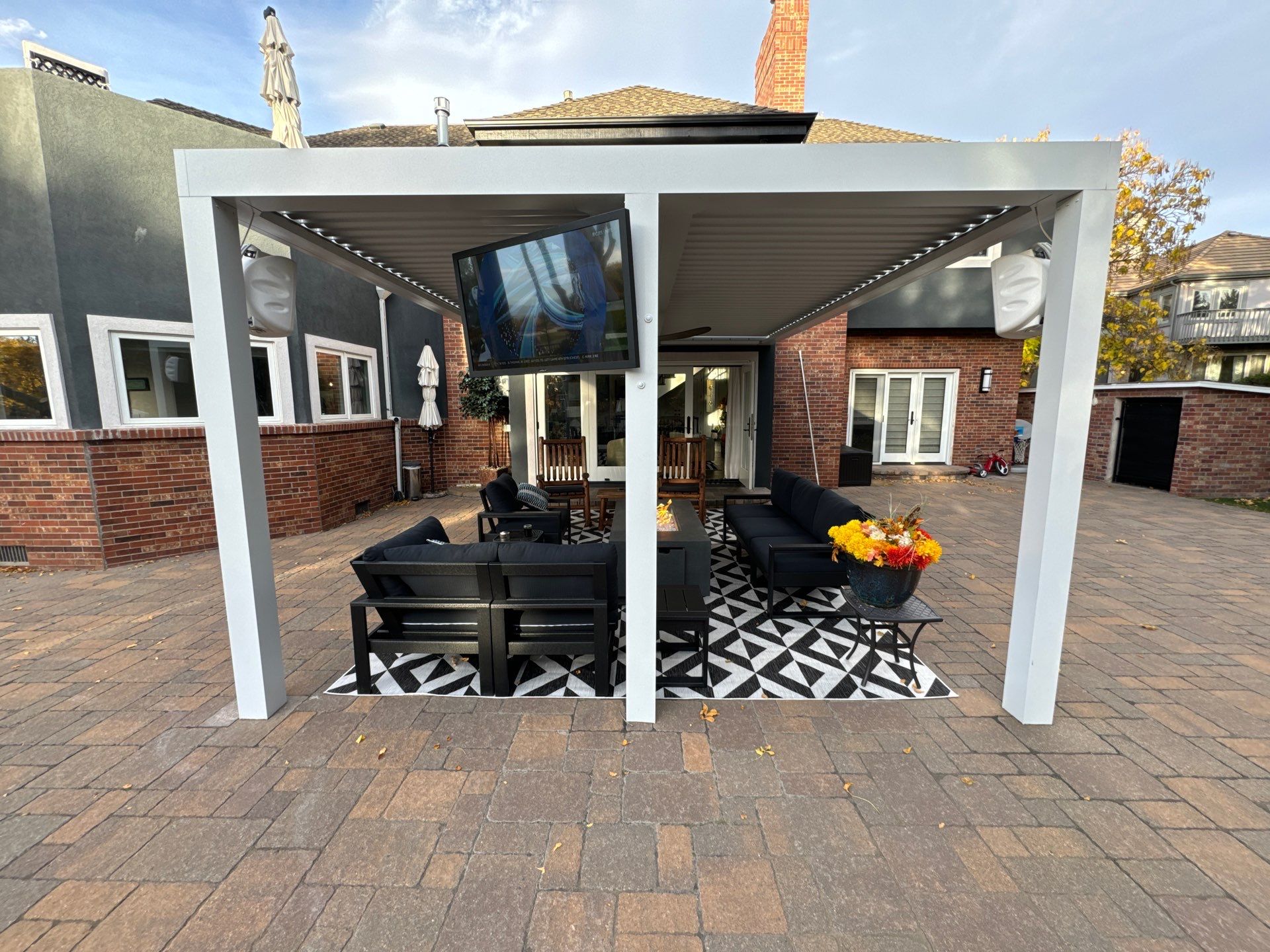 Aluminum Pergola using Azenco Outdoor by Outdoor Solutions Colorado