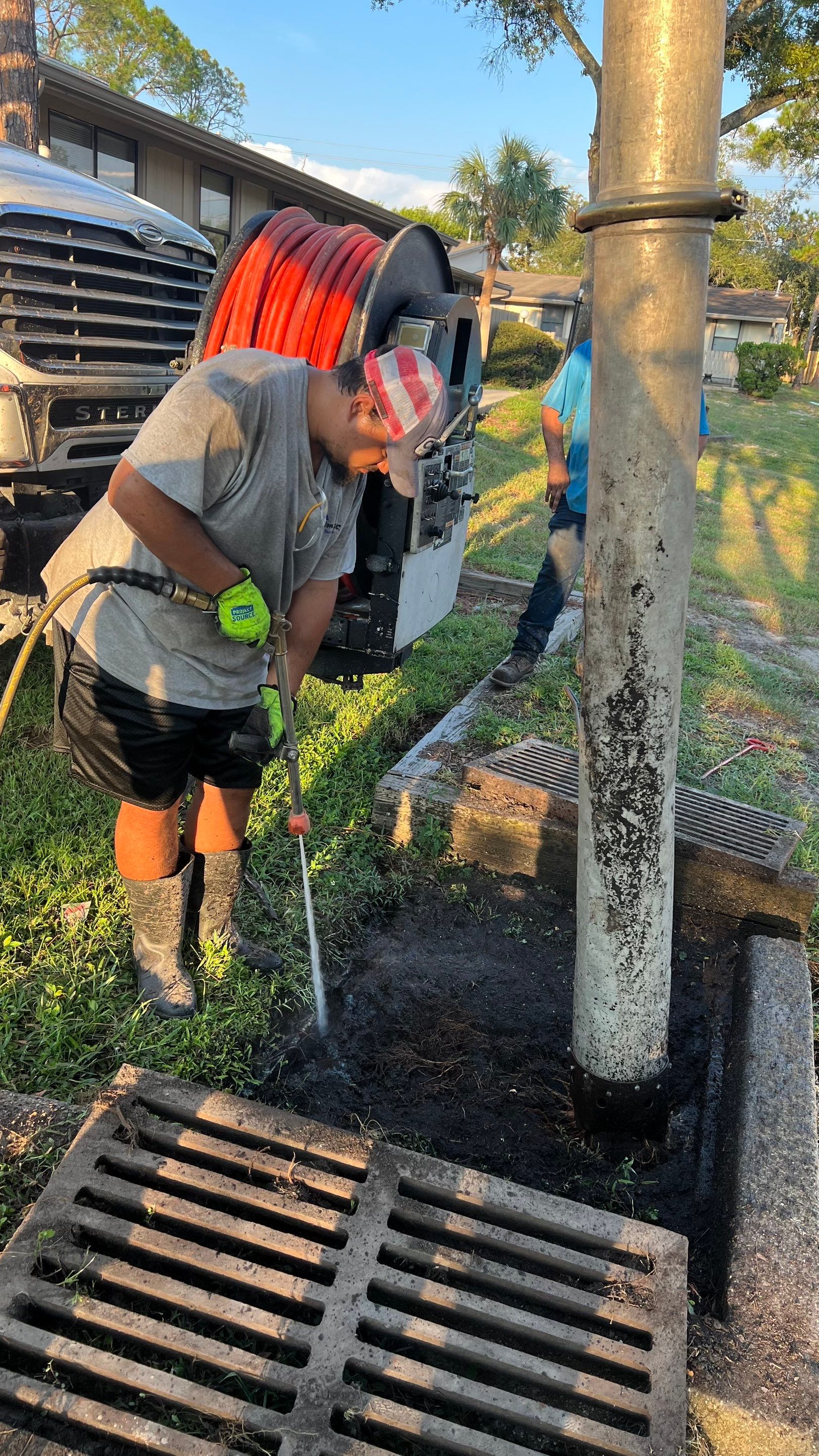 Apartment Complex Storm Water System Cleaning and Maintenance by Don Mar, Inc. Storm Water Solutions
