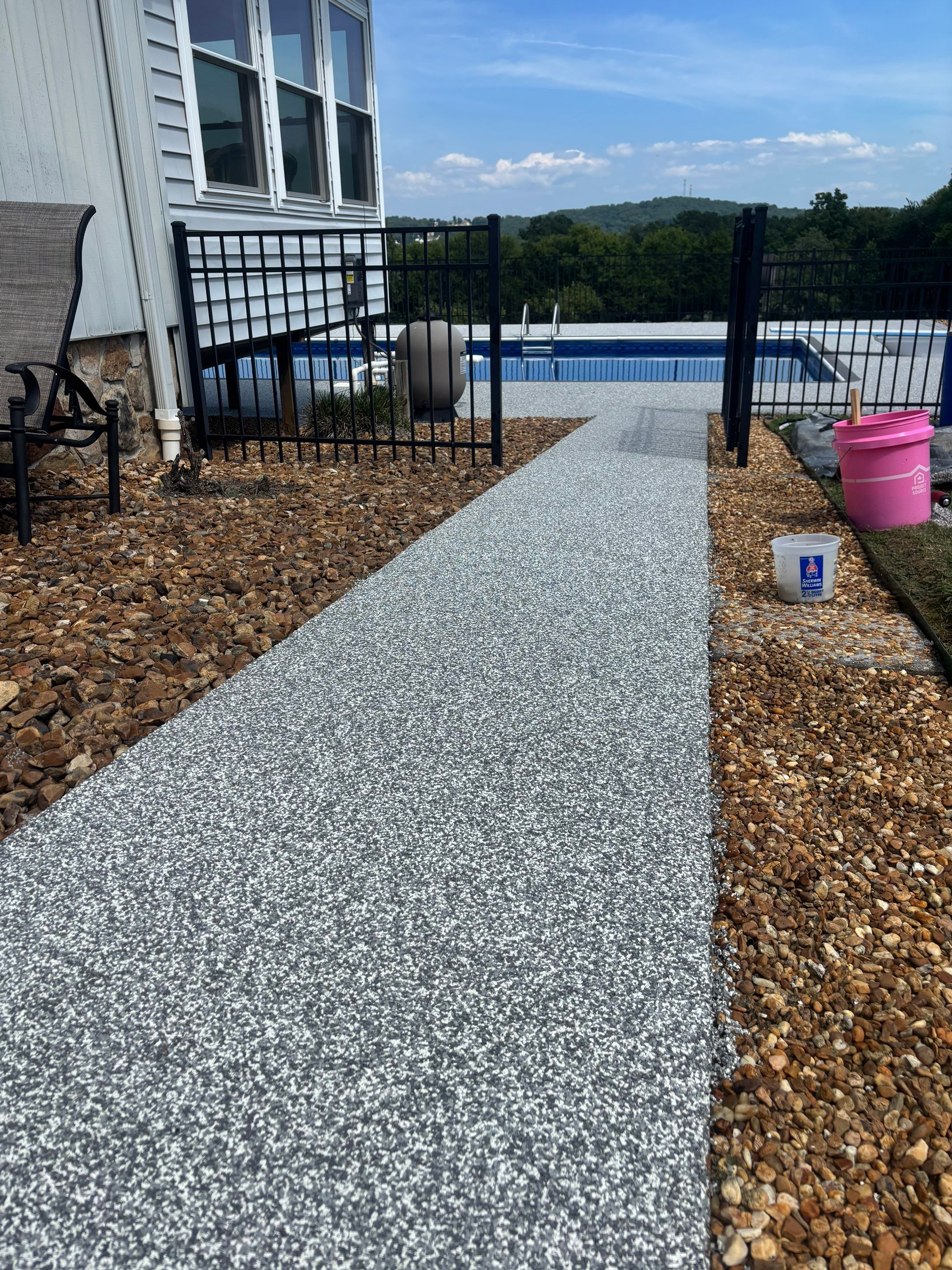 Pool Deck Using  by Elite Floor Solutions