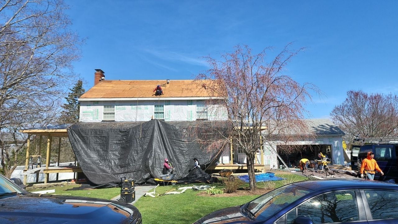 Siding Installation using James Hardie by UBrothers Construction