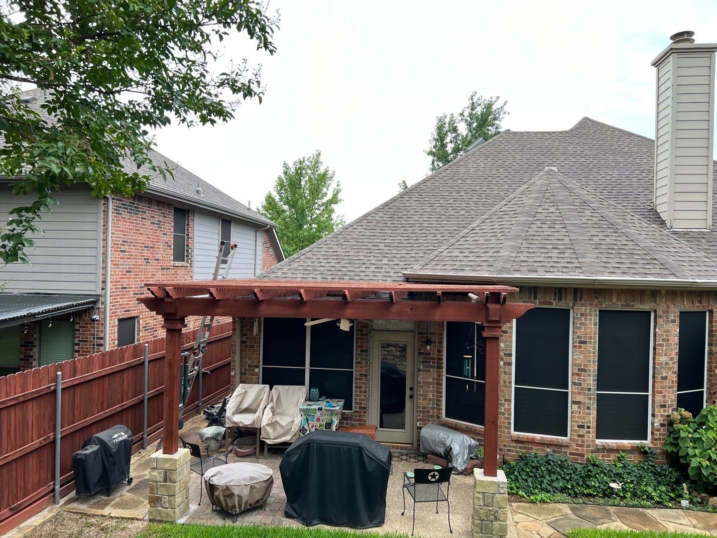 Hercules Patio Poly Cover by Tex-Line Roofing