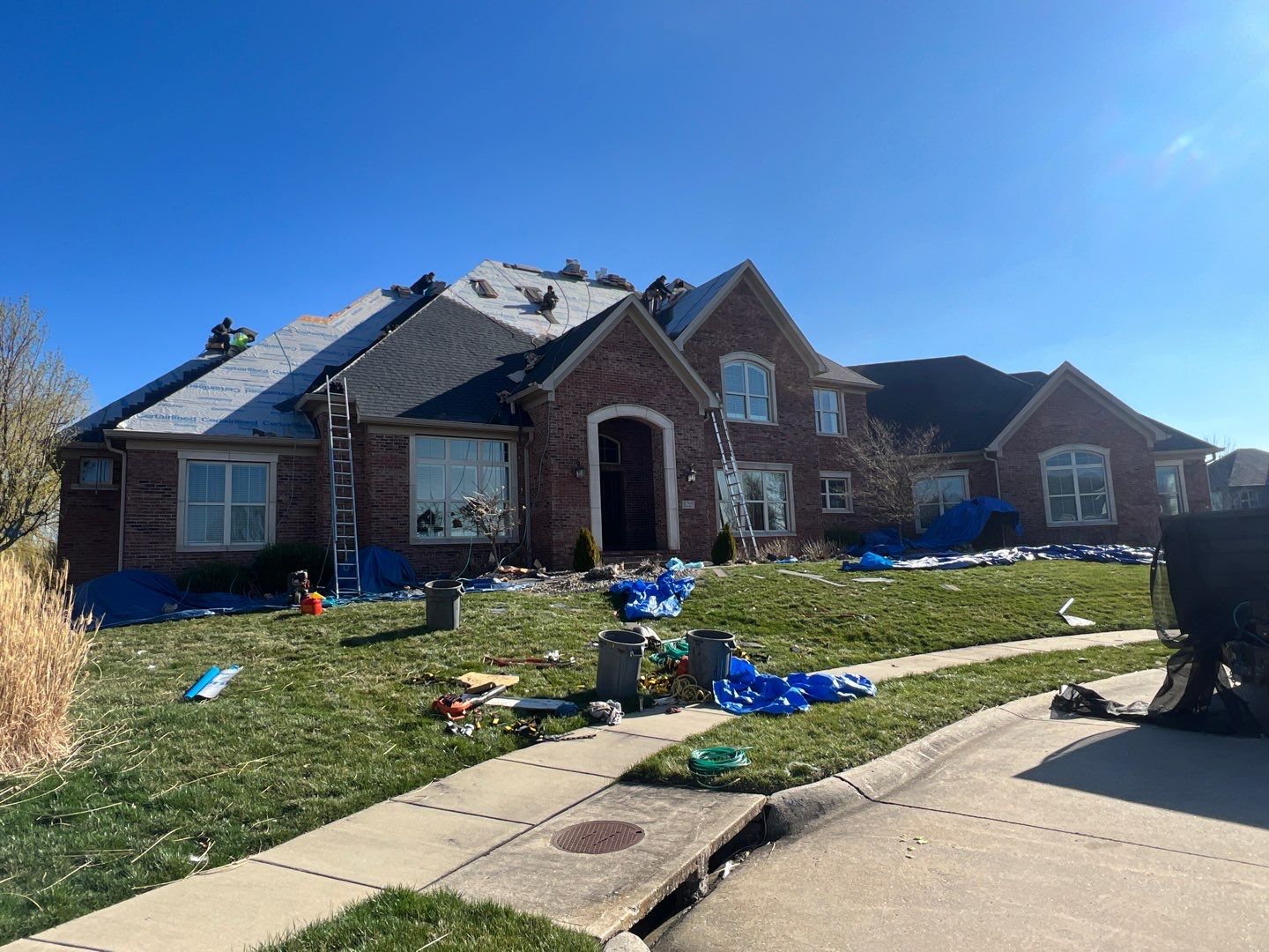 Complete Roof Installation  by H&F Exteriors
