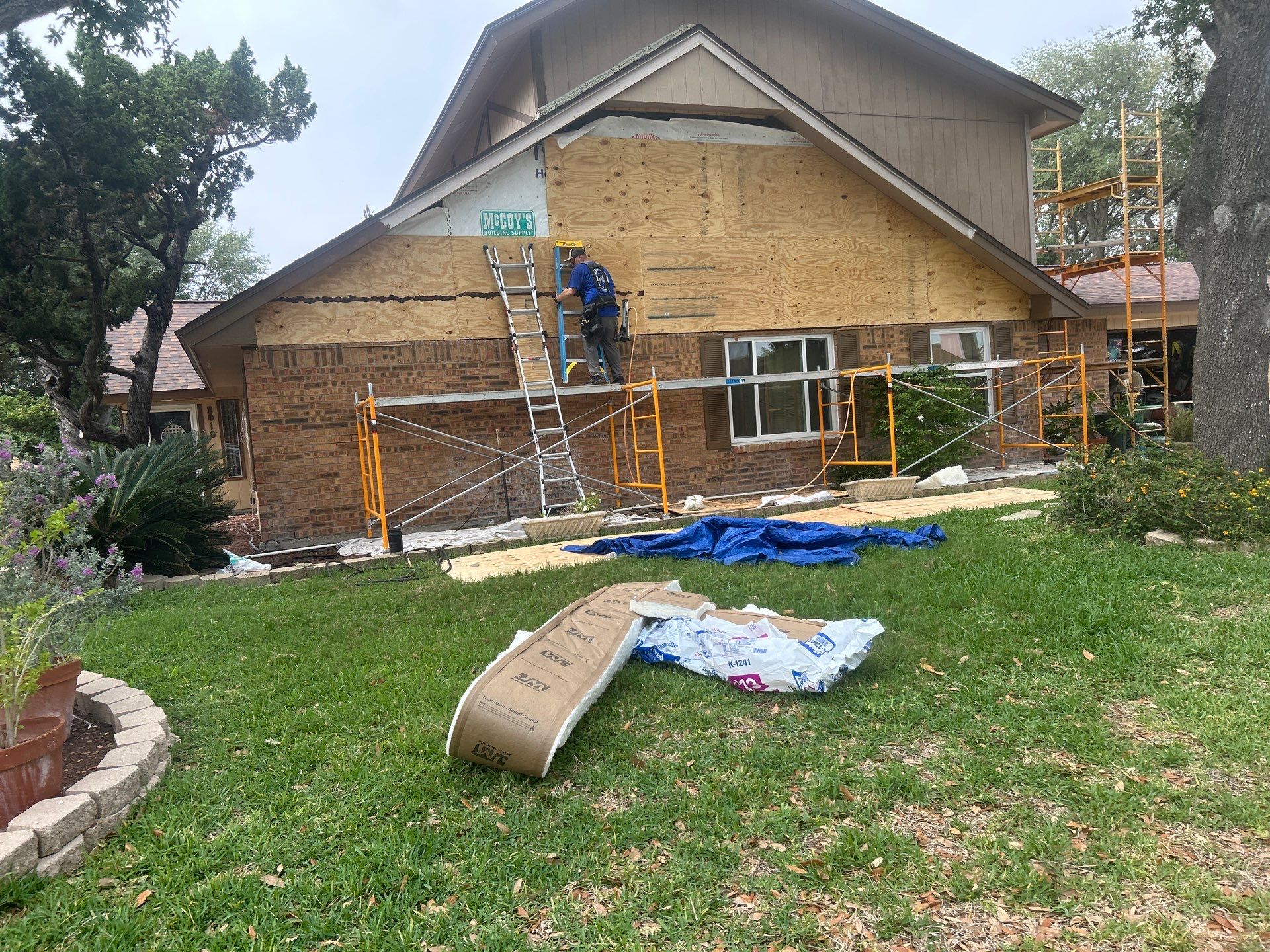 Portland Texas Exterior Remodel by Bayfront Roofing and Construction