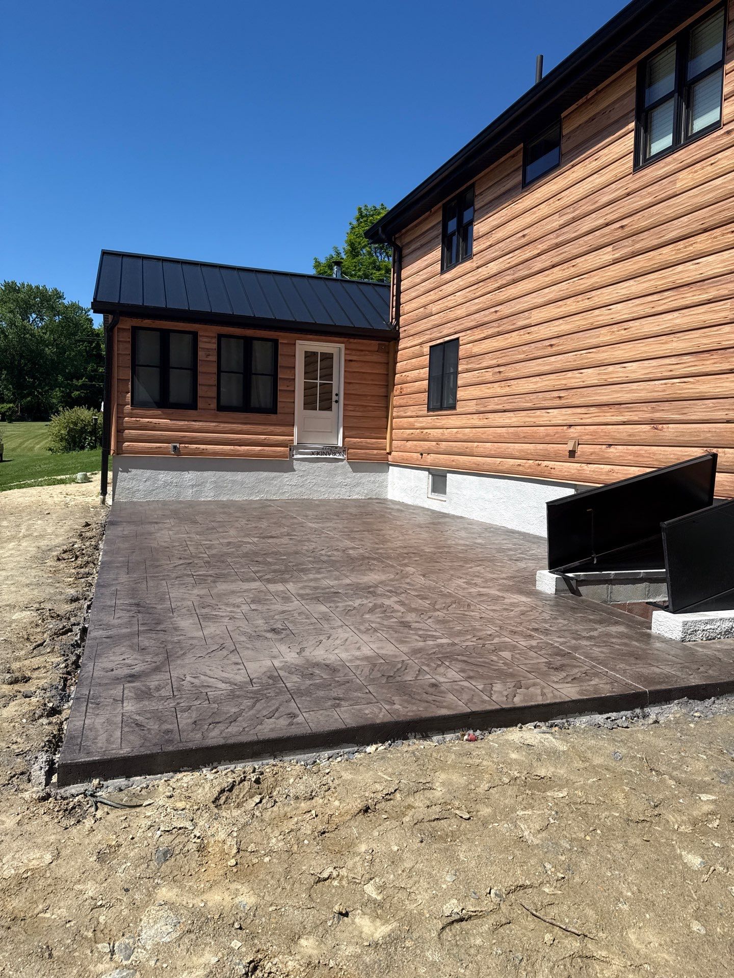 Project in Glenmoore, PA by Valley edge concrete 