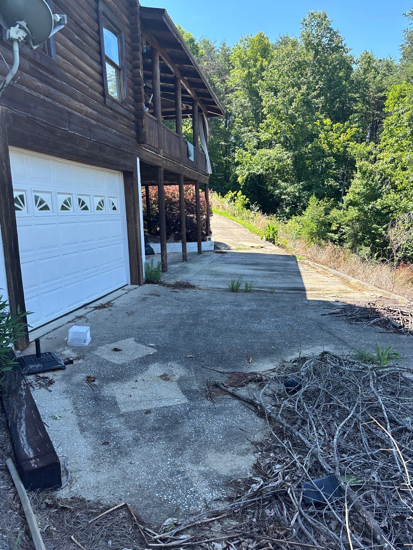 Log Cabin Termite Monitoring System and Structural Inspection in Shelby by Alabama Professional Services