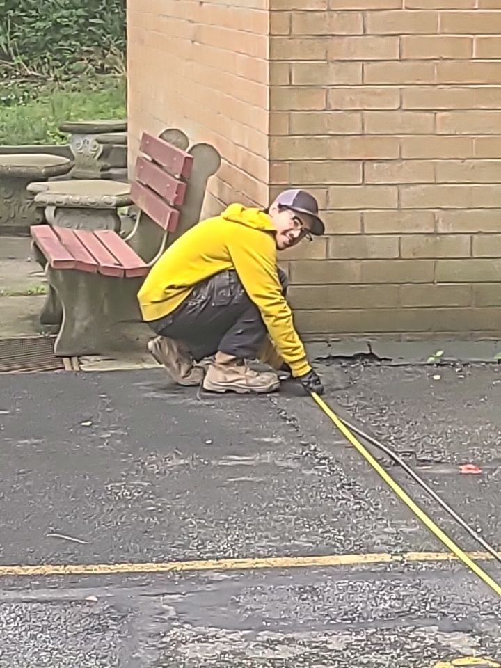 Sewer Repair using Perma-Liner through two manholes by Sureway Comfort John Wilcox Plumbing Heating Cooling