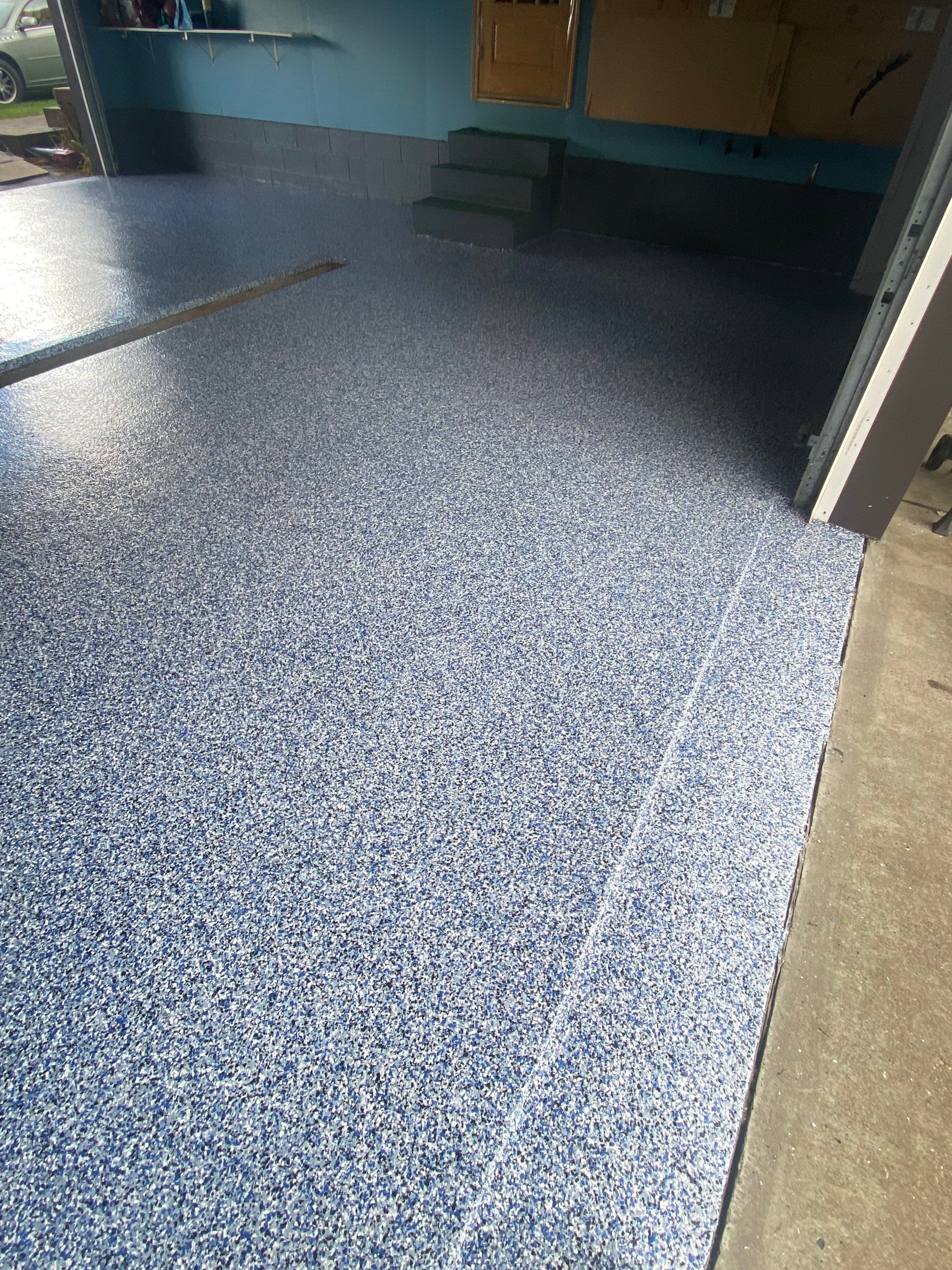 Garage Floor Project in Butler by Floors in a Day, Inc