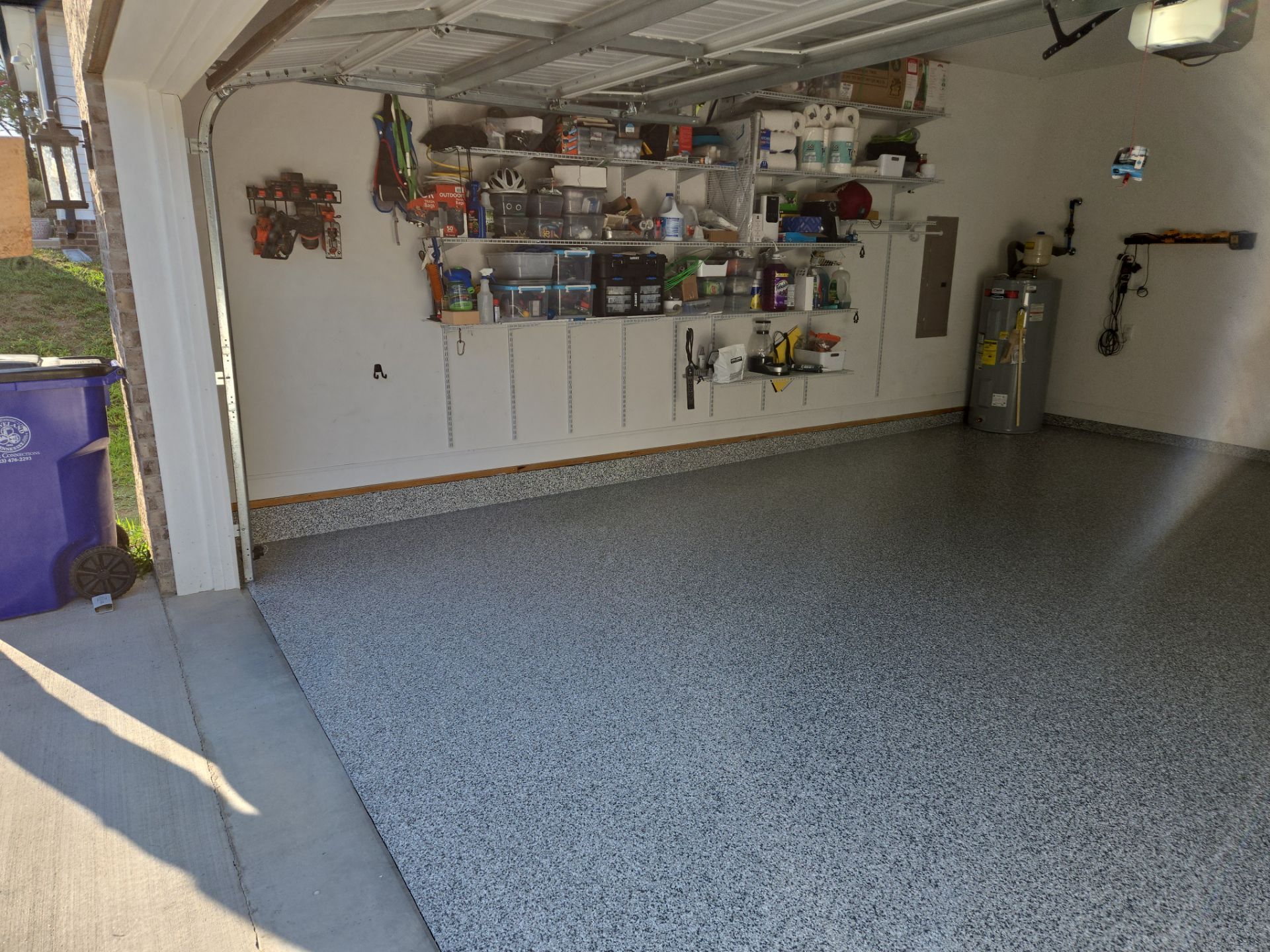 House Renovations! Pool Deck Transformation using Solstice Quartz  by Elite Floor Solutions
