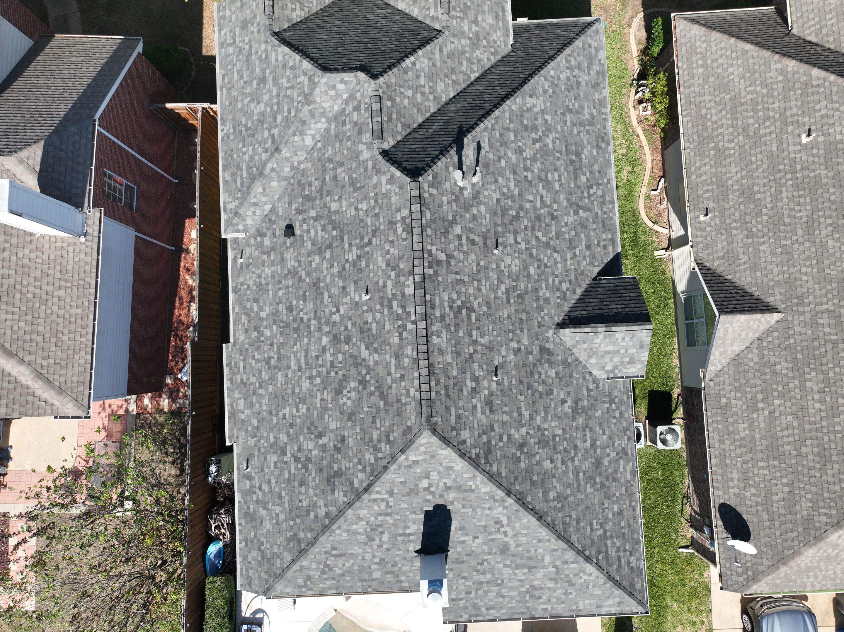 Residential Roofing Installation using Malarkey Vista Storm Grey by OneSource Roofing and Restoration