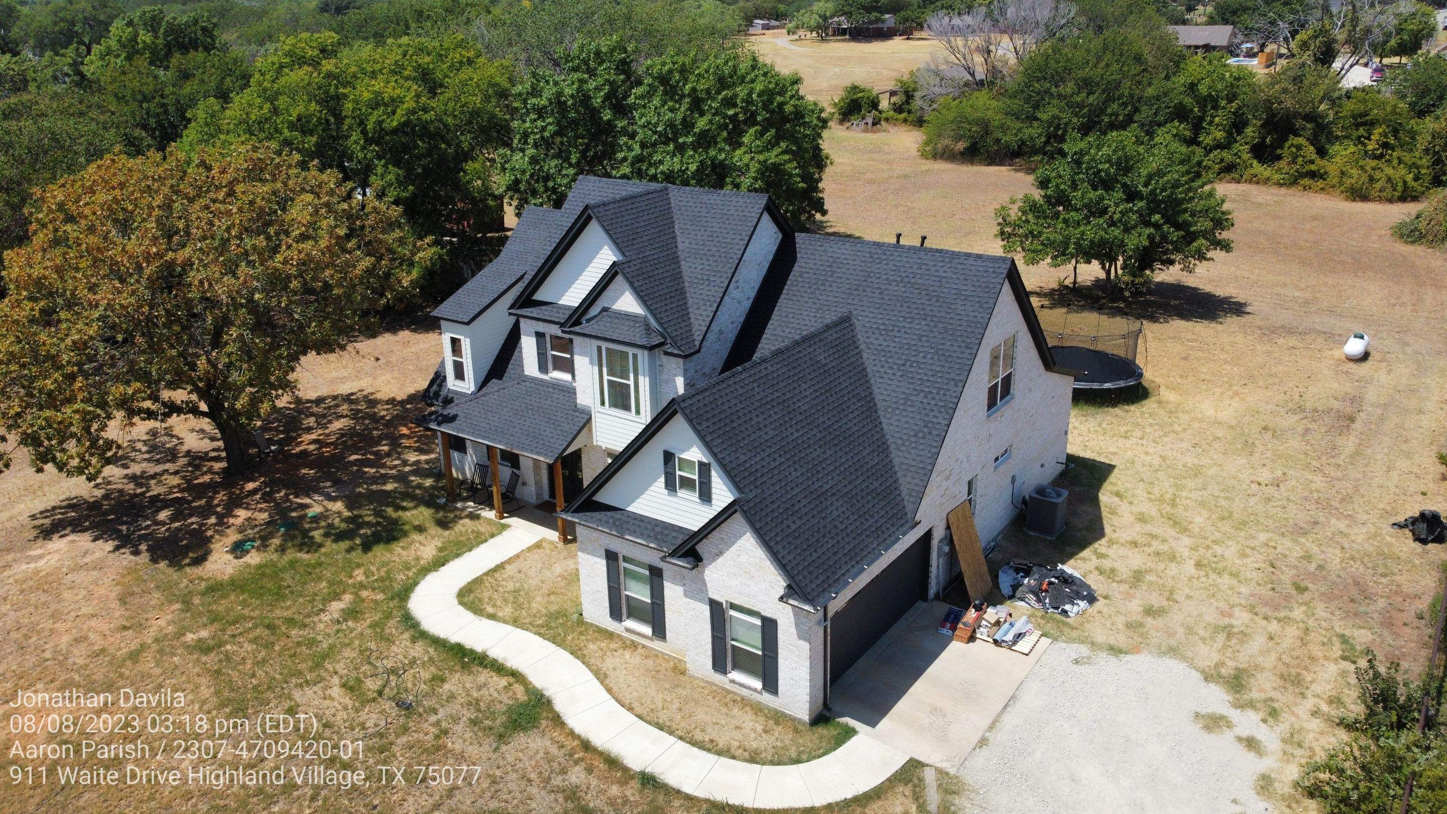 Project in Highland Village by Zeus Exteriors