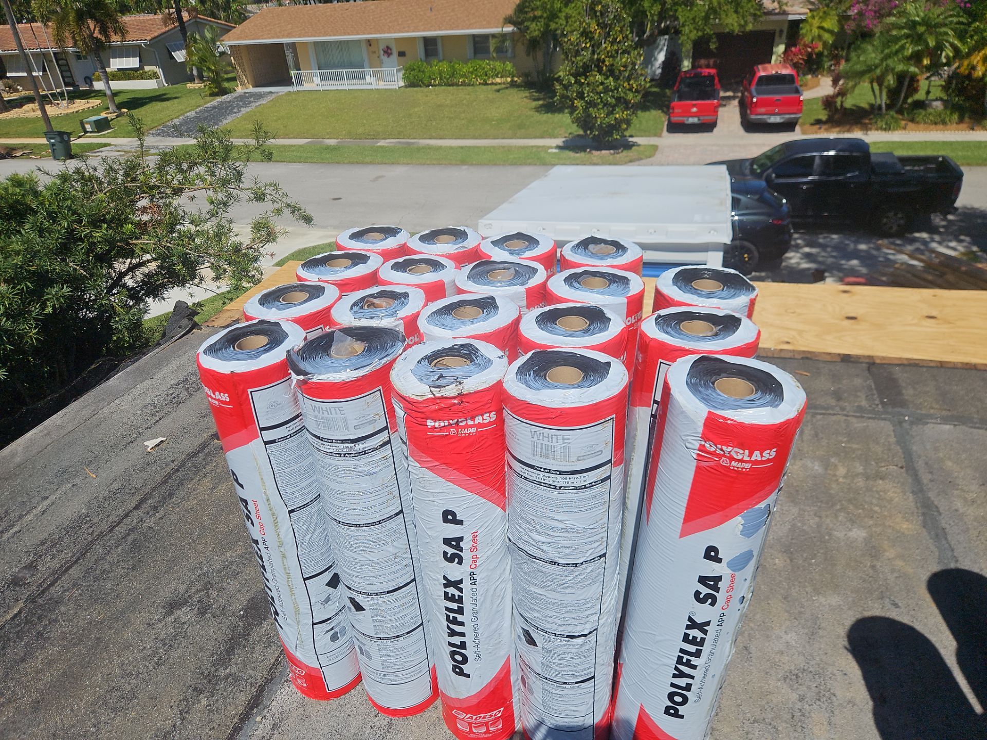 Residential Roofing Installation using 1" Nail strip metal roof by BLUES BROTHERS ROOFING