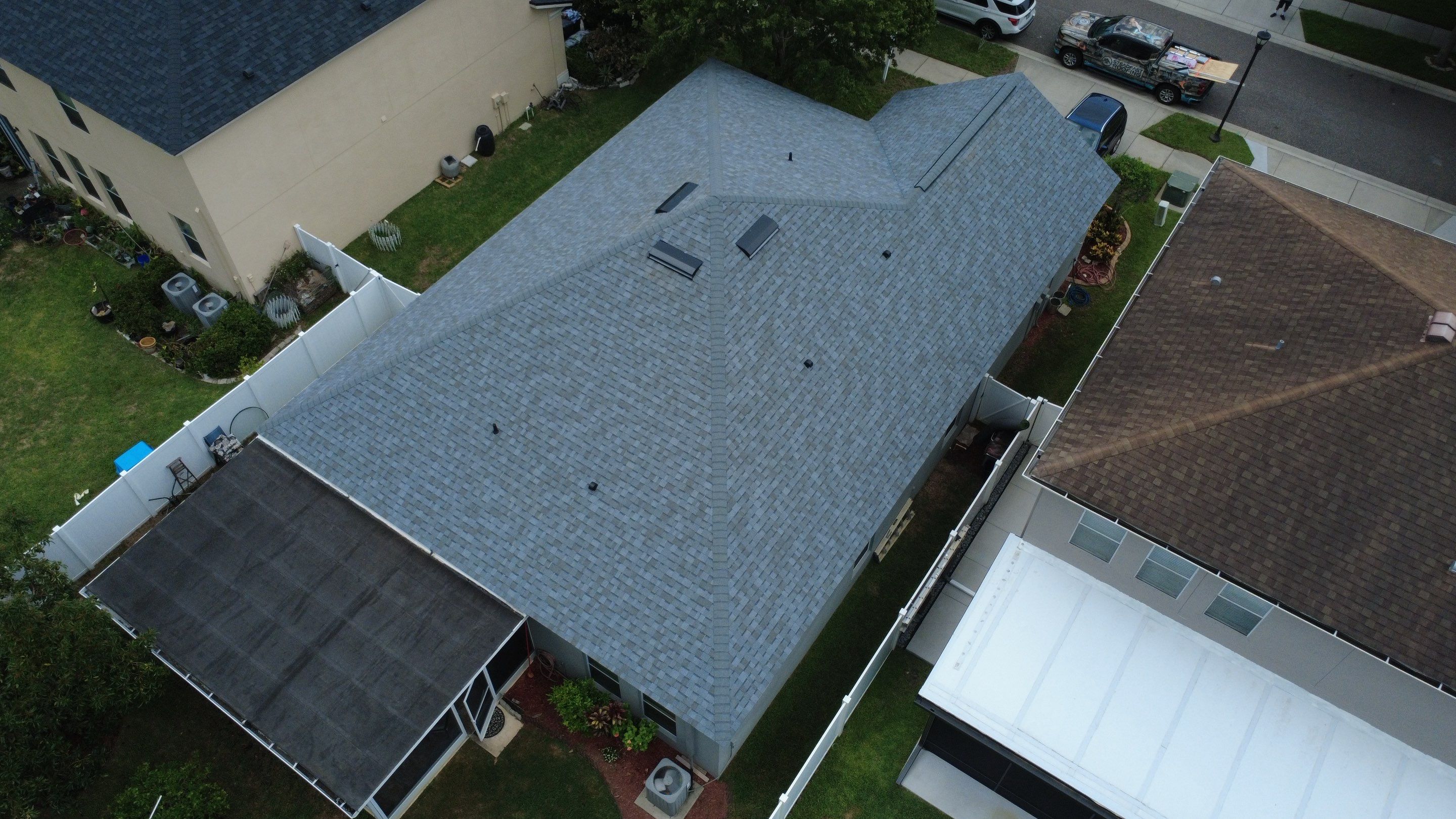 Roof Replacement in Lutz, FL by Steadfast Roofing 
