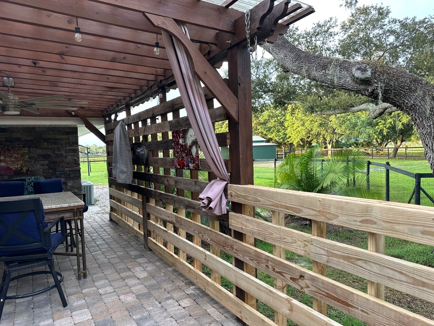 Aluminum Fence Installation using 3 Rail Aluminum Fence and 4Ft High Wood Labor by Asap fence and gates, LLC